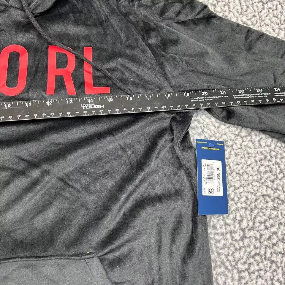 Polo Ralph Lauren Polo Ralph Lauren Hoodie Men S Velour Velvet Pullover Size US S / EU 44-46 / 1 - 5 Thumbnail