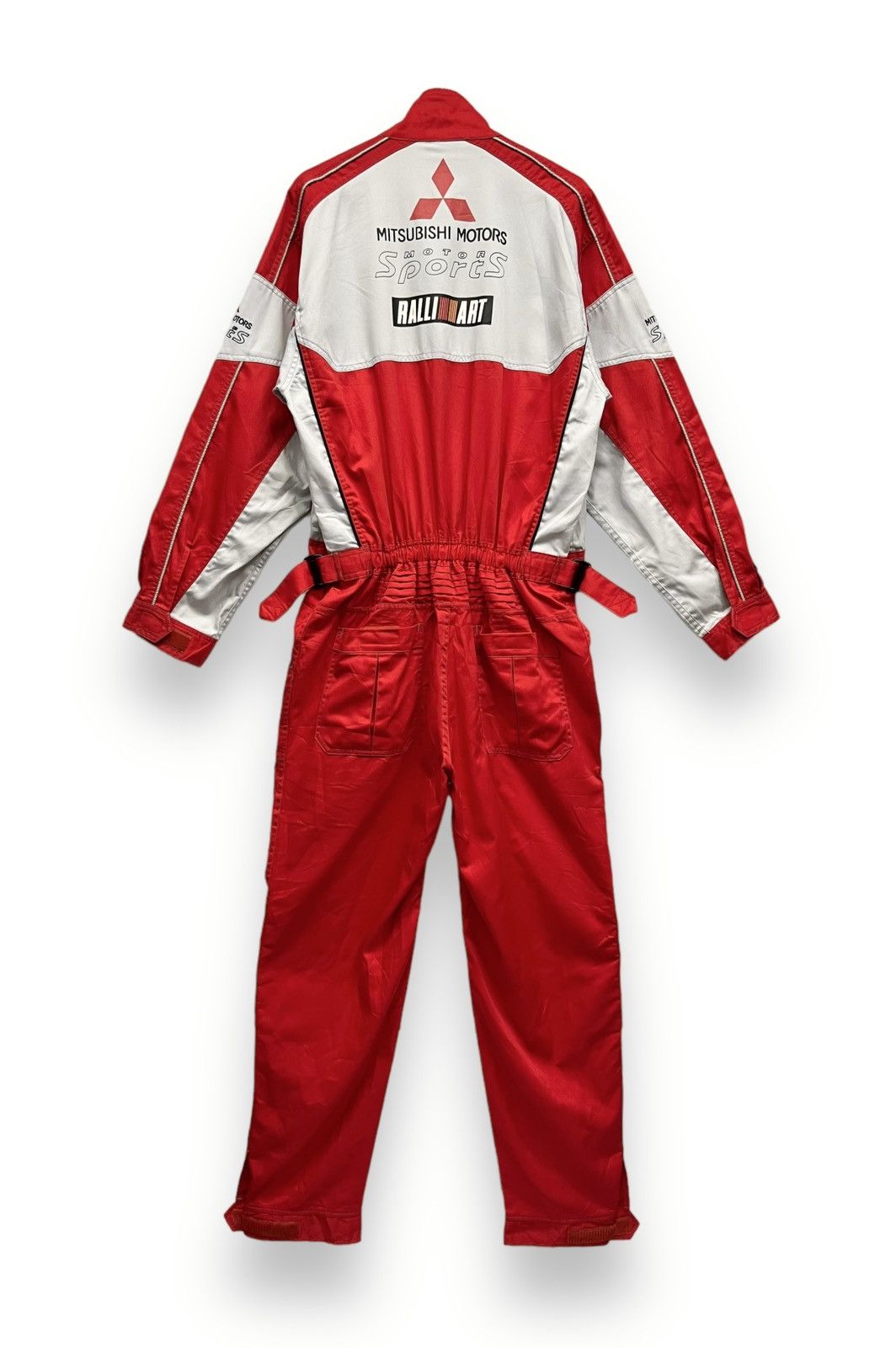 Mitsubishi Rally Art ジャンプスーツ レッド Mitsubishi Rally Art ジャンプスーツ レッド Vintage WRC JDM
