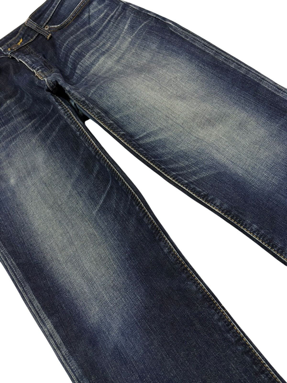 Edwin Vtg Edwin Japan 503 Distressed Jeans Size US 31 - 4 Thumbnail
