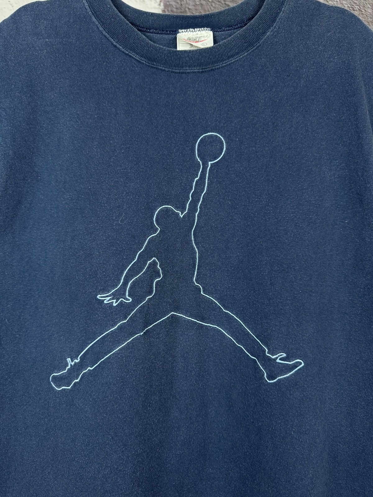 Jordan Brand Nike Air Jordan Vintage 90s Jumpman Made in Usa Sleveless Size US L / EU 52-54 / 3 - 9 Thumbnail