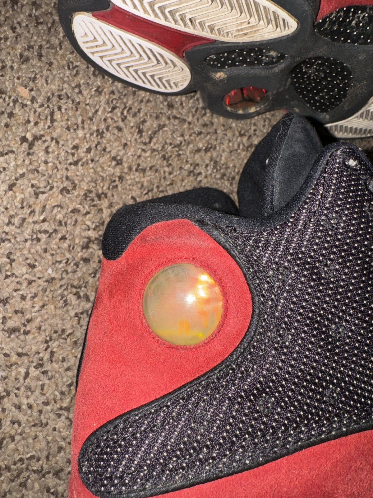 image of Bred 13S Shoes in Black, Men's (Size 8)