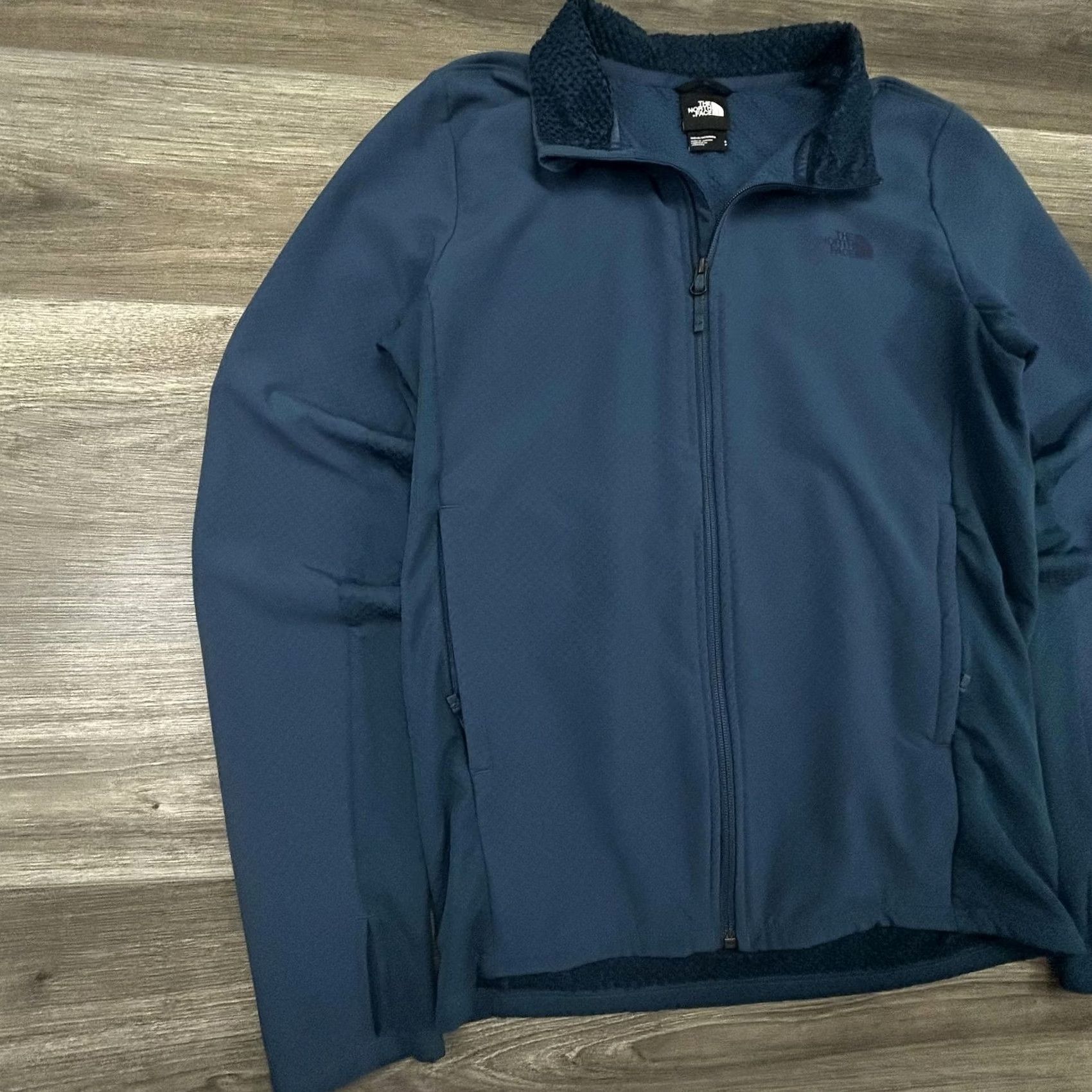 The North Face The North Face Jacket Mens Small Blue Fleece Lined Softshell Full Zip Hiking Size US S / EU 44-46 / 1 - 3 Thumbnail