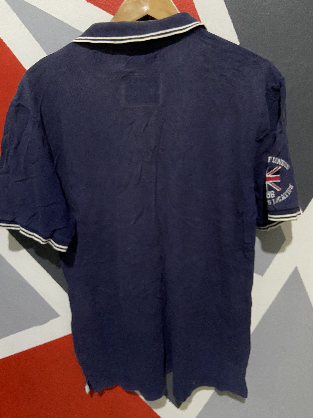 Japanese Brand Real Crush Polo Tee - LPA 140 Foot Liverpool at Academu Size US L / EU 52-54 / 3 - 2 Thumbnail