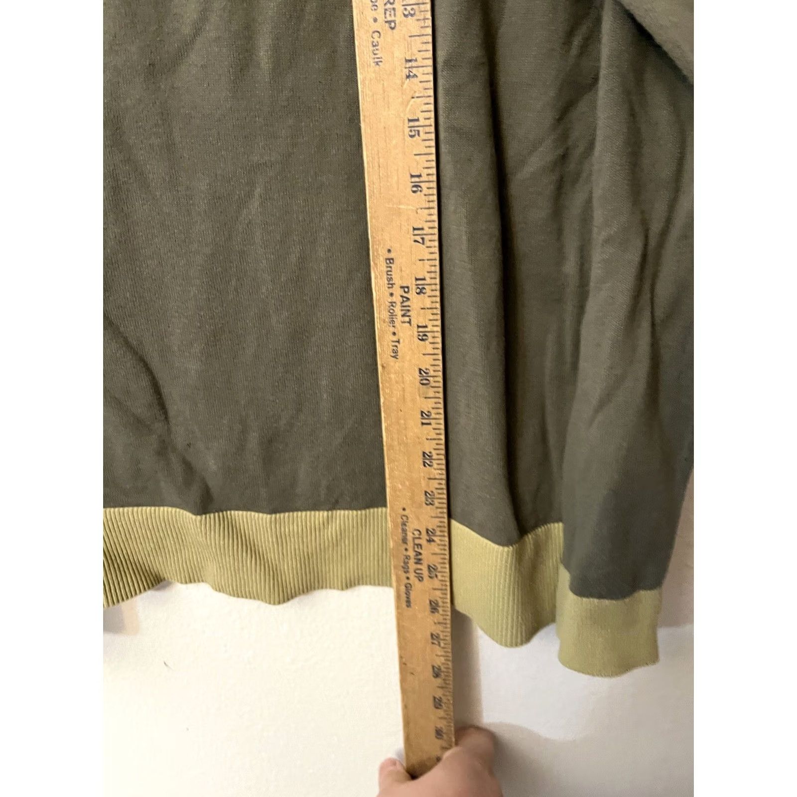 Lands' End Lands' End Women Sweater M Green 100% Cotton Pullover Preppy Cottage Size M / US 6-8 / IT 42-44 - 4 Thumbnail