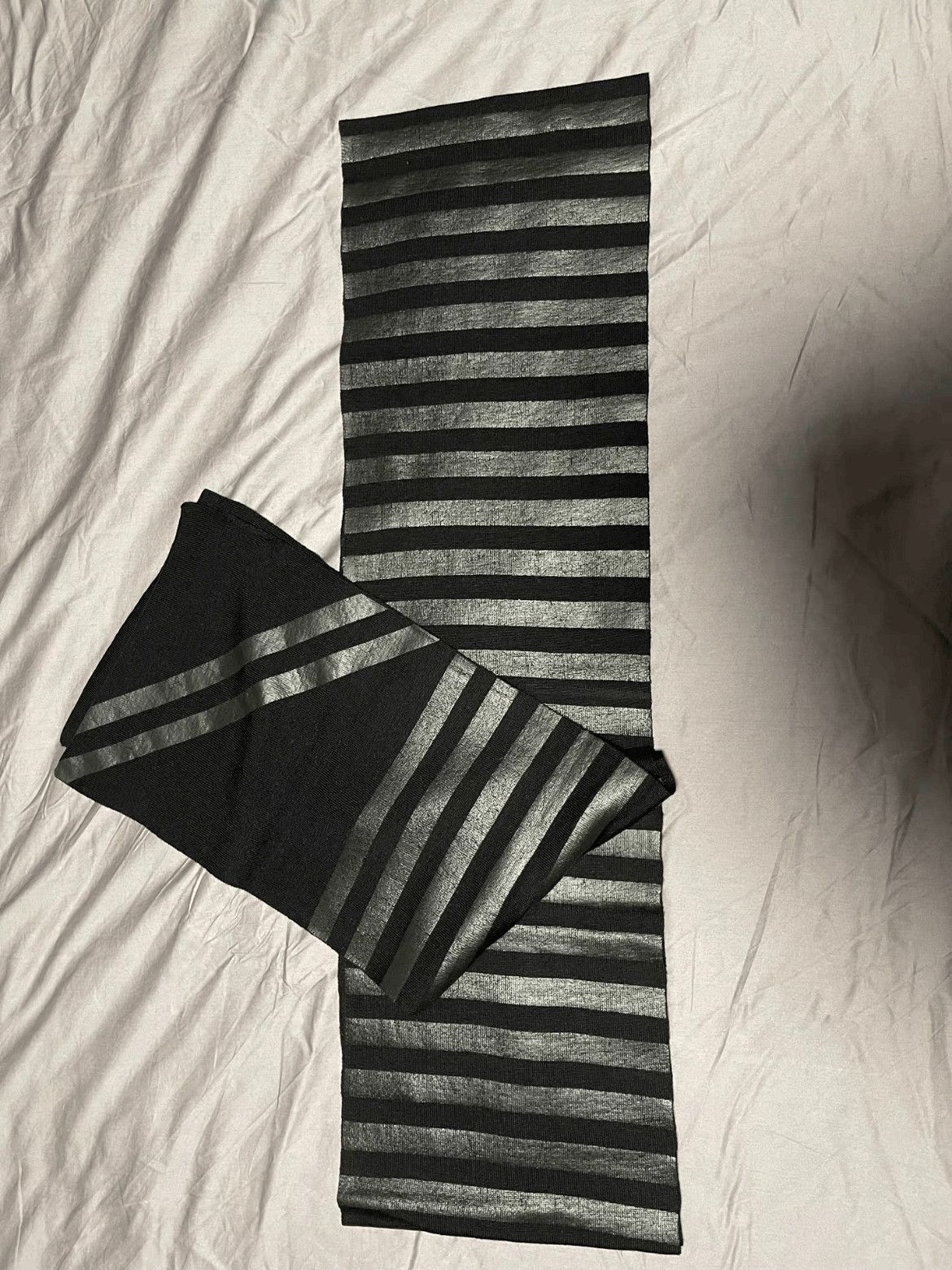 Dior Dior Homme 03AW Luster Stripe Scarf Size ONE SIZE - 1 Thumbnail