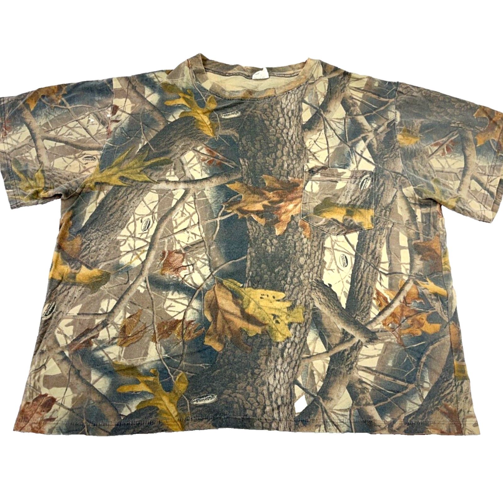 Realtree Vintage Realtree Camo Shirt Men XL Pocket T Tee Y2K Hunting Adult * Size US XL / EU 56 / 4 - 2 Thumbnail