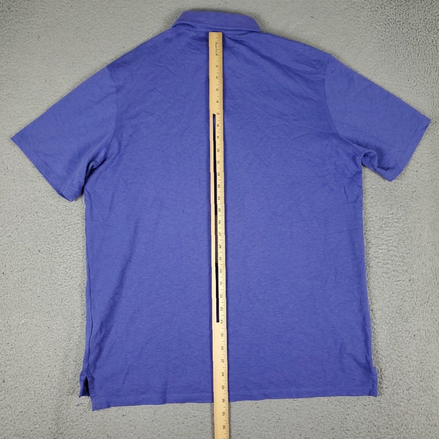 Greyson Polo Shirt Mens Size Large Blue Golf Casual Short Sleeve Shirt