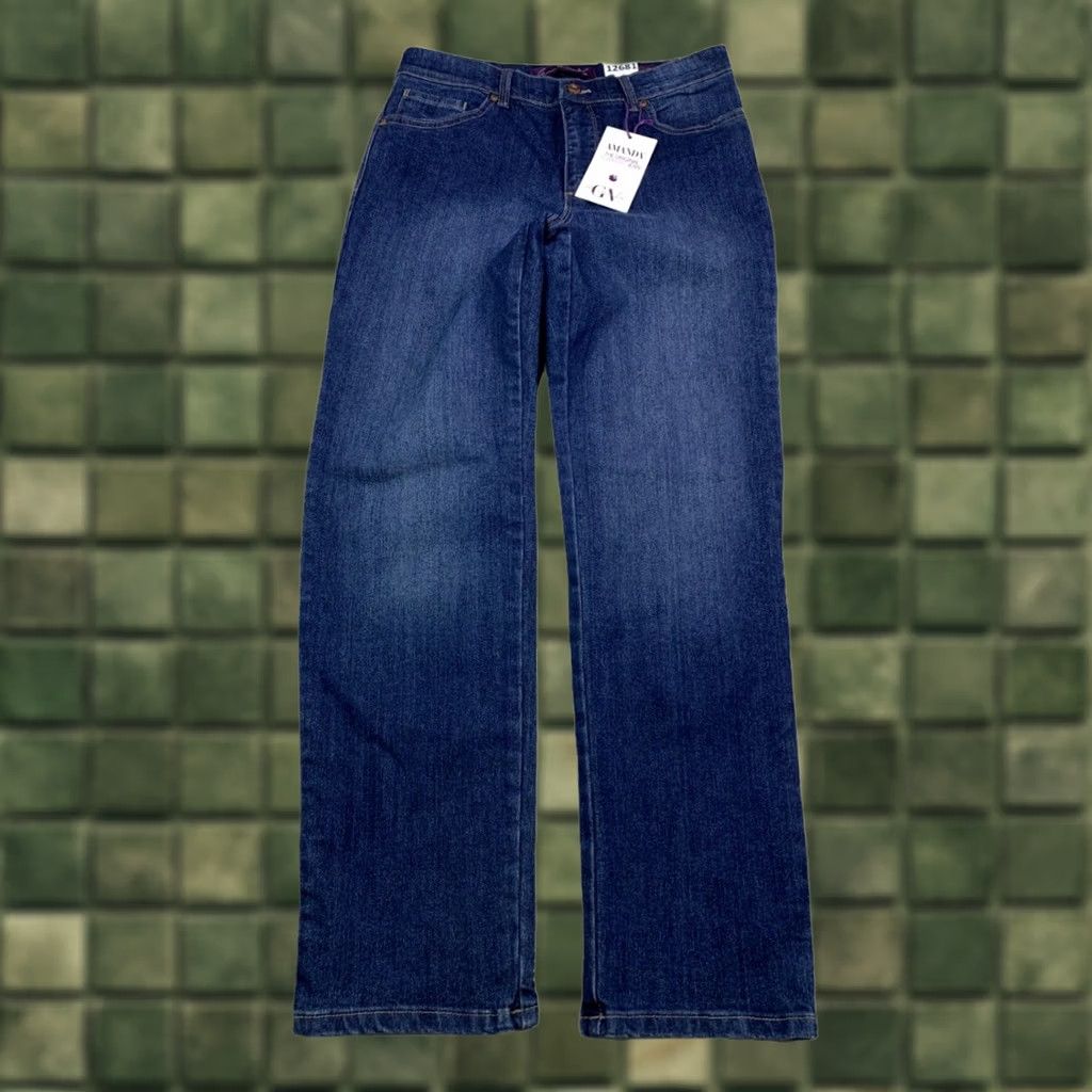 Gloria Vanderbilt Gloria Vanderbilt Amanda Slimming Jean Tapered Leg 10 Petite NWD-12681 Size 32" / US 10 / IT 46 - 1 Thumbnail