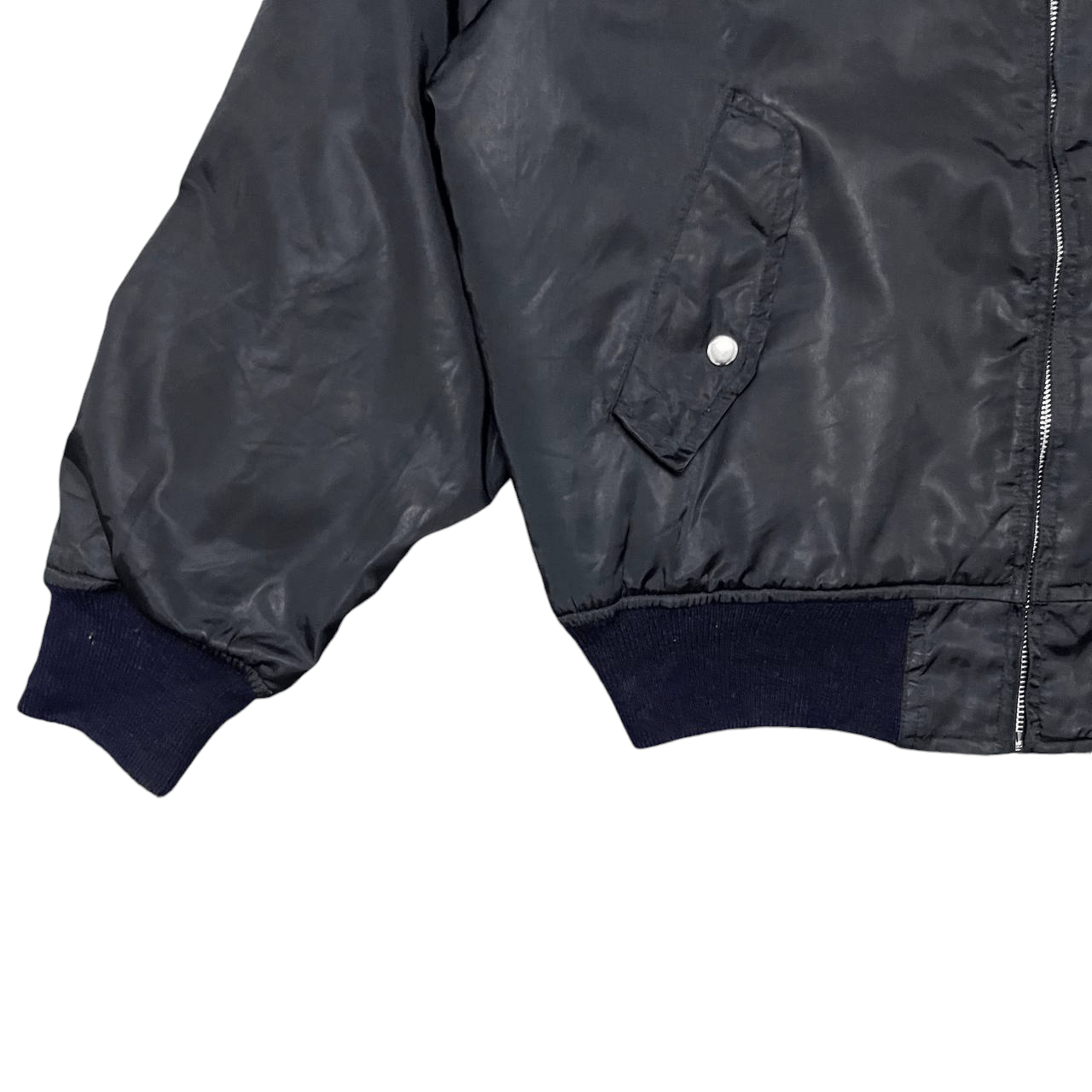 Japanese Brand Vintage Alon Point Bomber Jacket Size US L / EU 52-54 / 3 - 3 Thumbnail