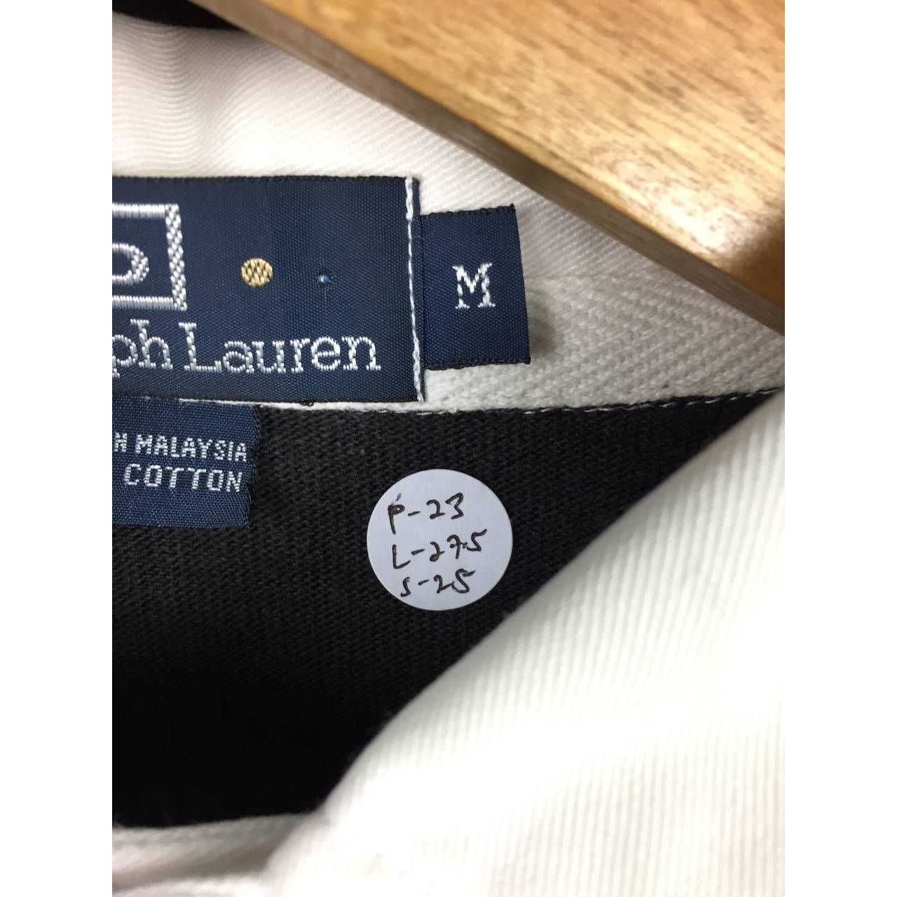 Polo Ralph Lauren Vtg Polo Ralph Lauren Small Logo Longsleeve Rugby Polo Tee Size US M / EU 48-50 / 2 - 17 Thumbnail