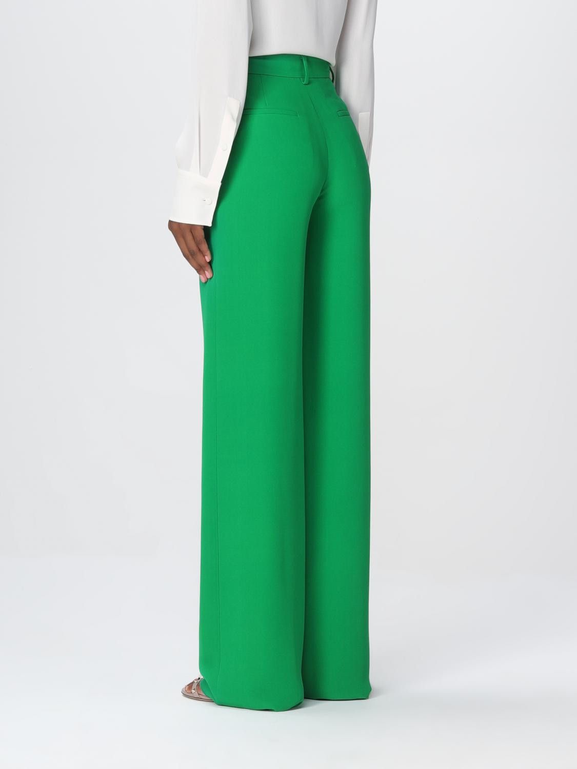 Valentino o1y0326 Casual Pant in Green Size 30" / US 8 / IT 44 - 3 Thumbnail