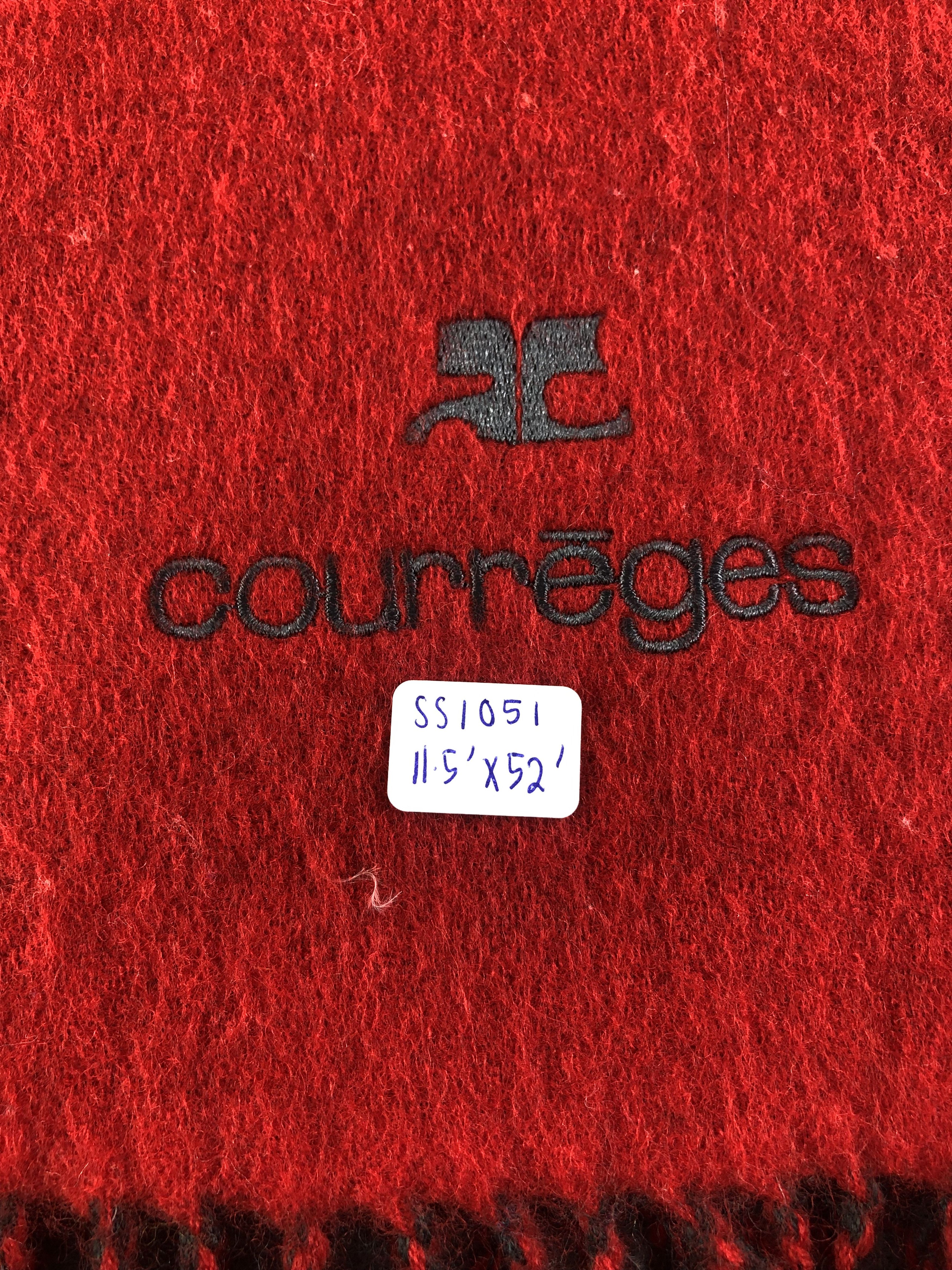Courreges Courreges Scarf / Muffler / Neckwear Size ONE SIZE - 4 Thumbnail