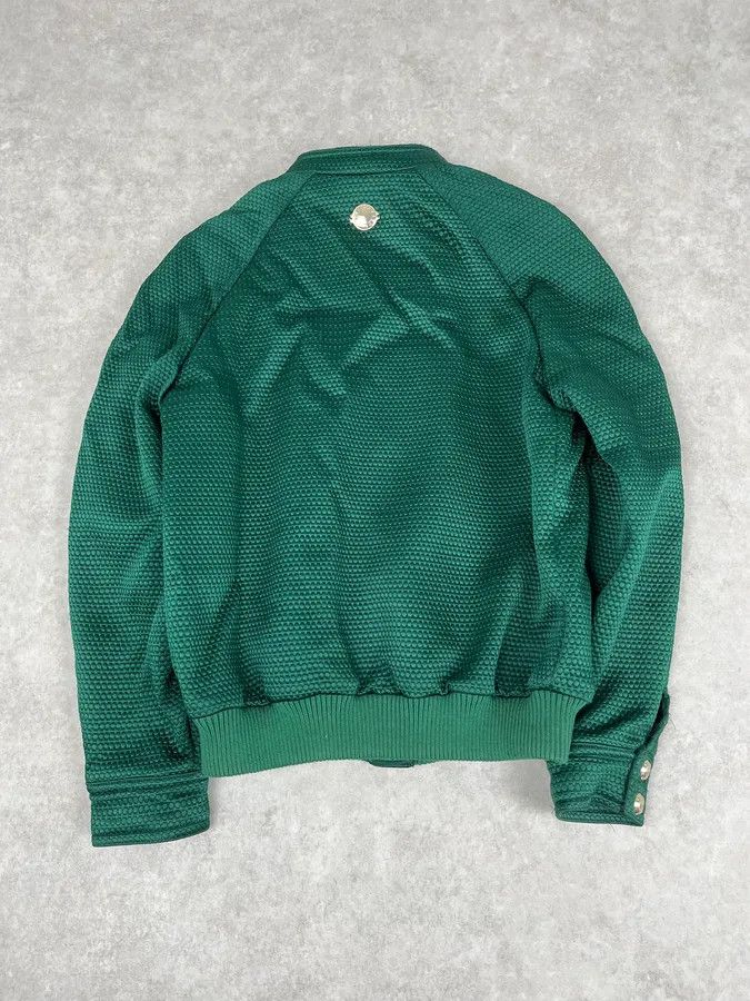 Versace Versace Italian Green Bomber Royal Jacket Size US XS / EU 42 / 0 - 4 Thumbnail