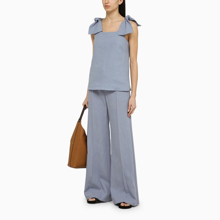 Chloe o1d2blof0824 Tank Top in Light Blue Size M / US 6-8 / IT 42-44 - 2 Thumbnail