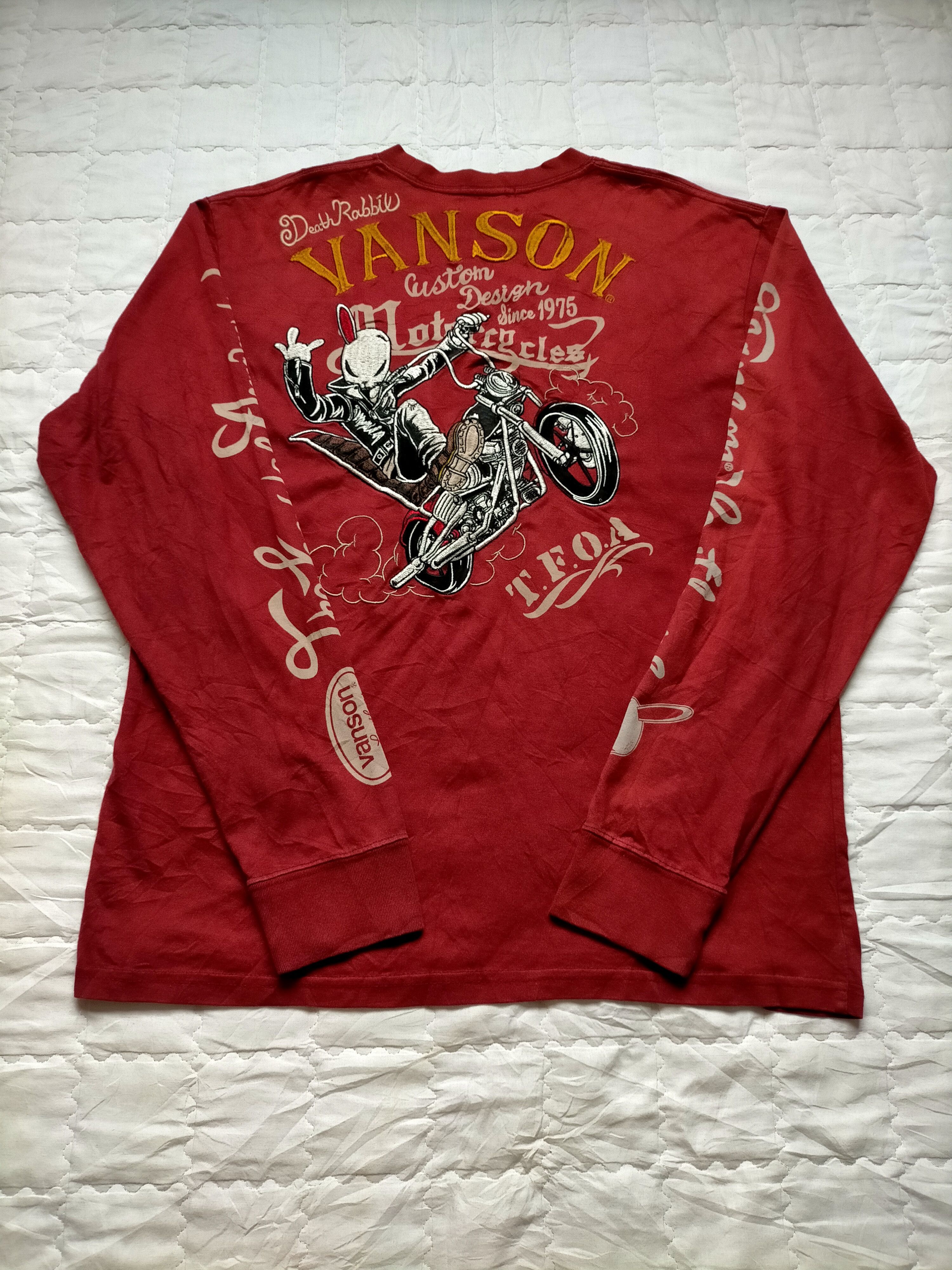 Vanson Leathers Vanson Leather Embroiderd Championship Motorcyle Long sleeve Size US M / EU 48-50 / 2 - 3 Thumbnail