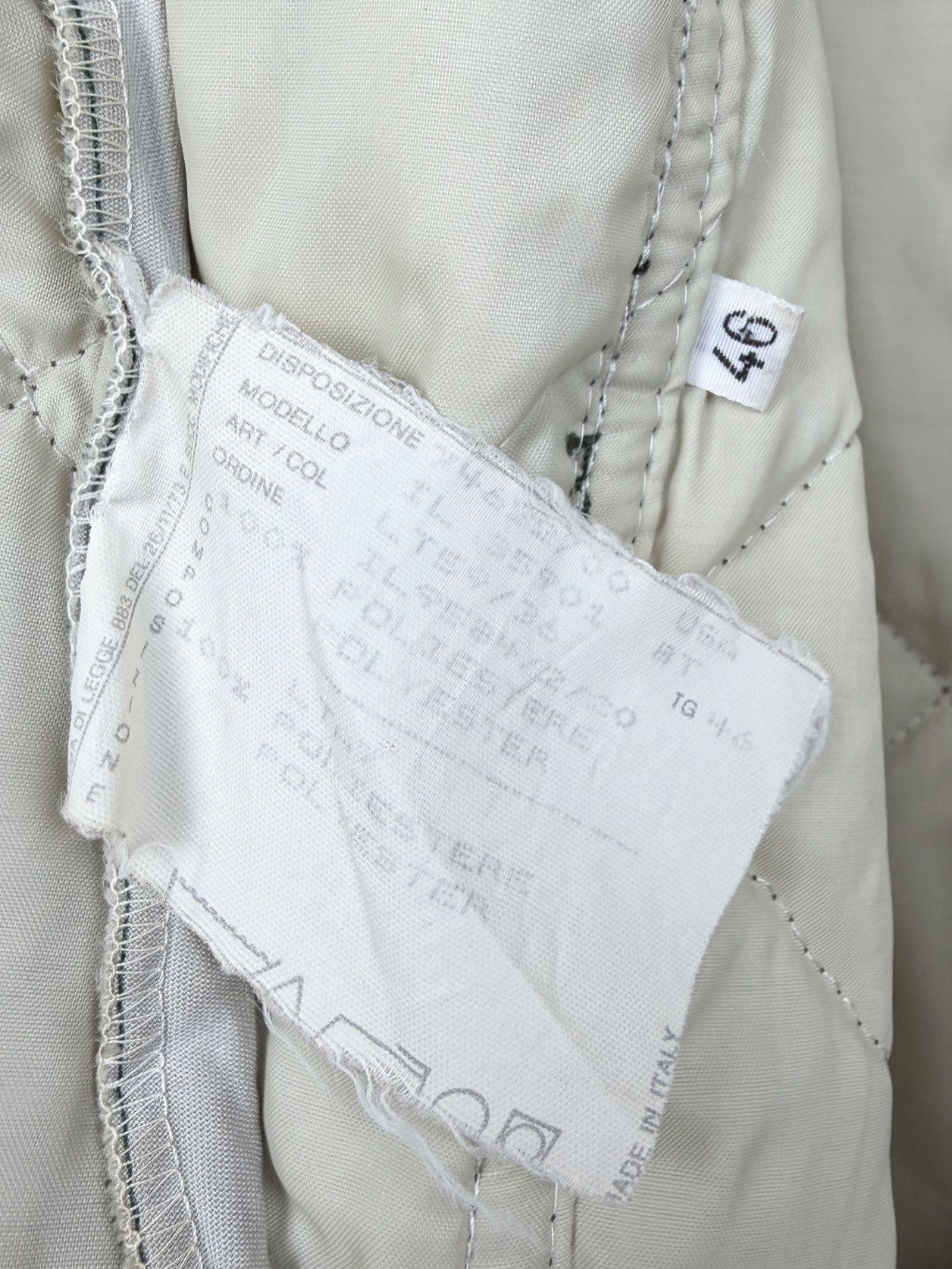 Helmut Lang AW96 Helmut Lang Mainline Quilted Bomber Jacket Olive Size US S / EU 44-46 / 1 - 10 Thumbnail