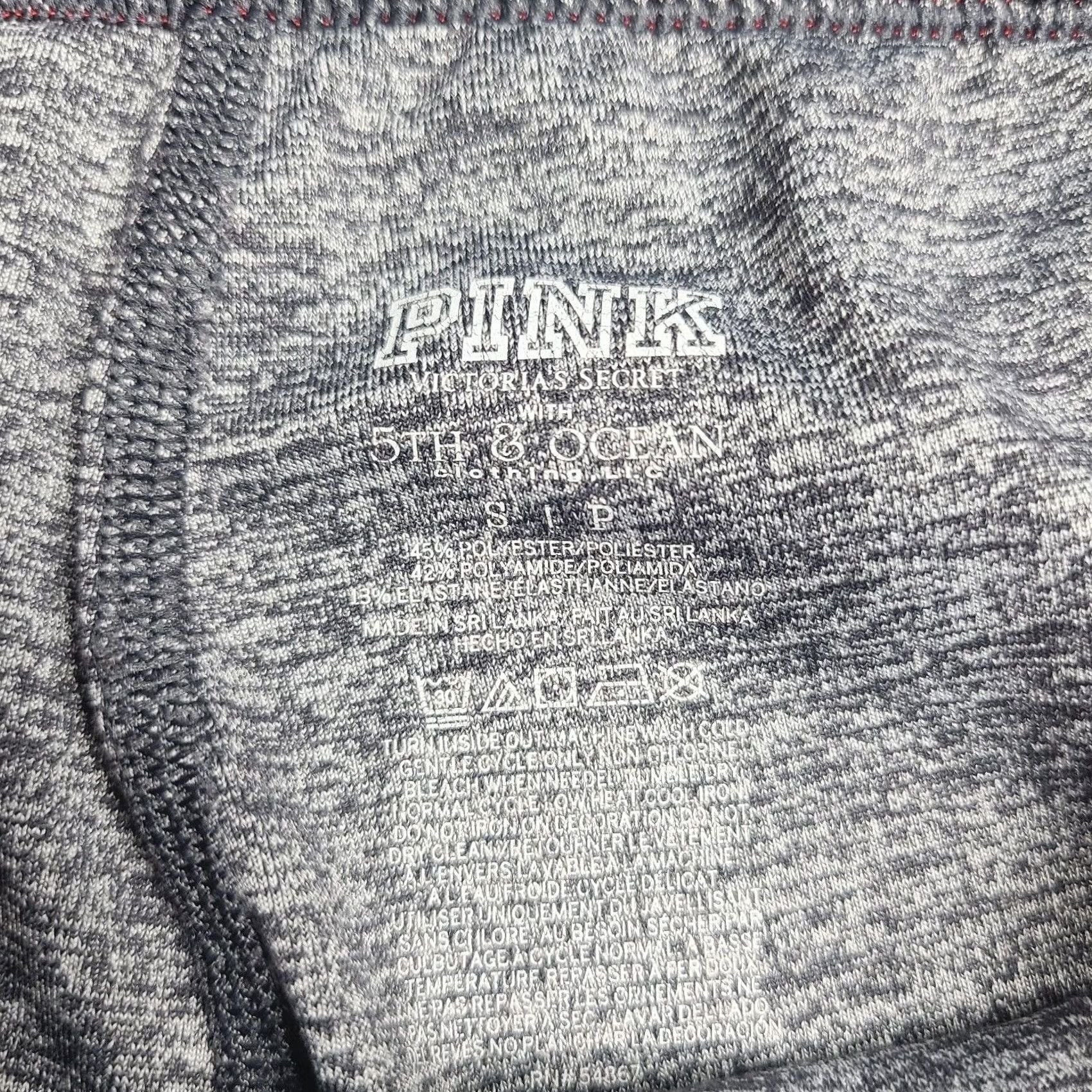 Victoria's Secret Victoria'S Secret Womens Athletics Utah Yoga Track Pants Small Gray Compression Size 28" / US 6 / IT 42 - 3 Thumbnail