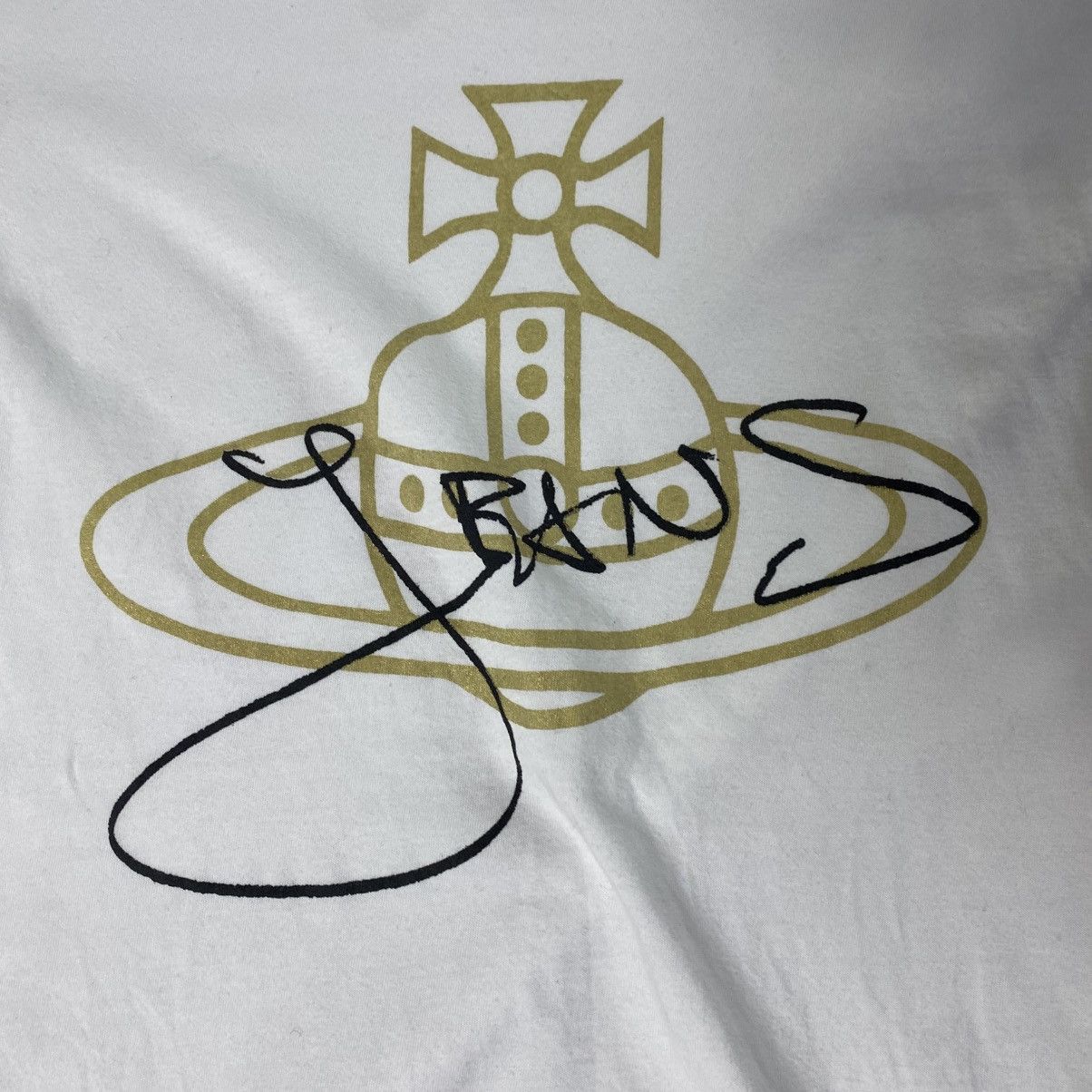 Vivienne Westwood Vivienne Westwood Big Logo T shirt Size US S / EU 44-46 / 1 - 4 Thumbnail