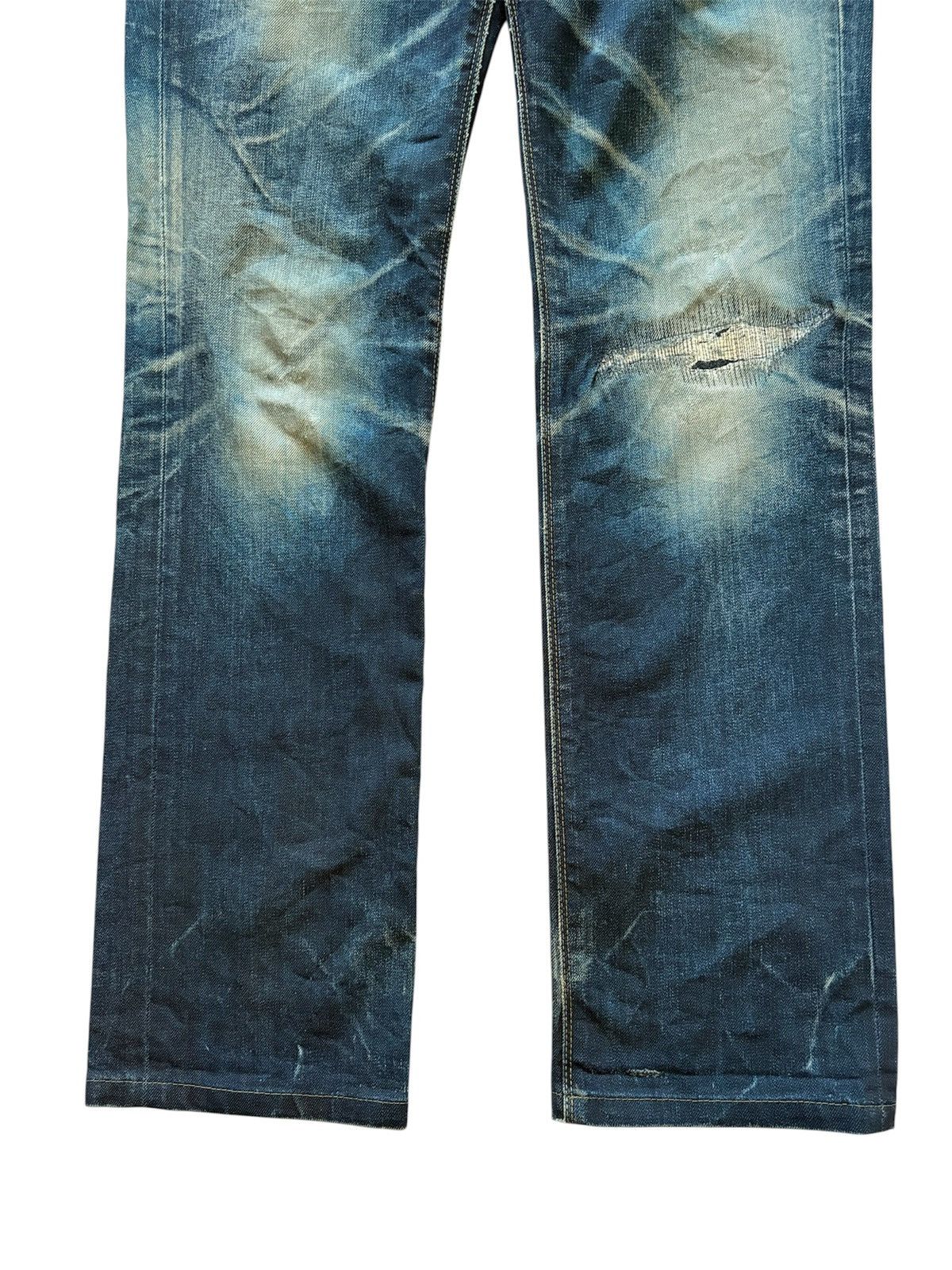 Neil Barrett BLACK BARRETT X NEIL BARRETT DISTRESSED JEANS Size US 33 - 4 Thumbnail