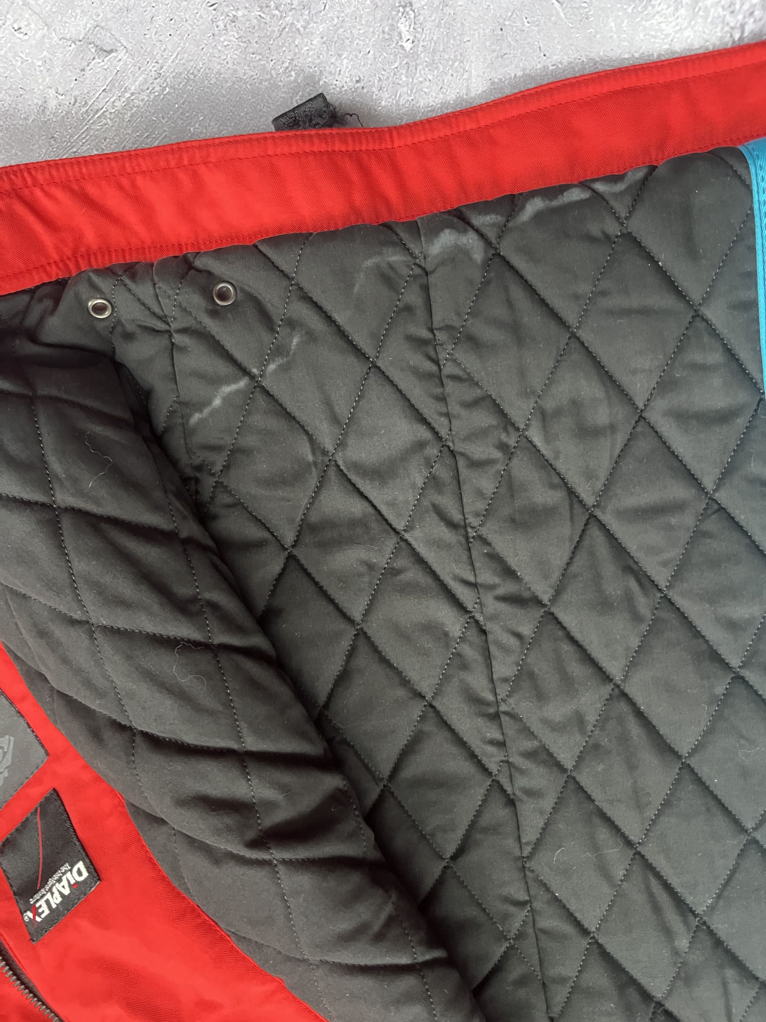 Versace Vintage Versace Sport Diaplex Biker Jacket Style Red Logo Size US L / EU 52-54 / 3 - 16 Thumbnail