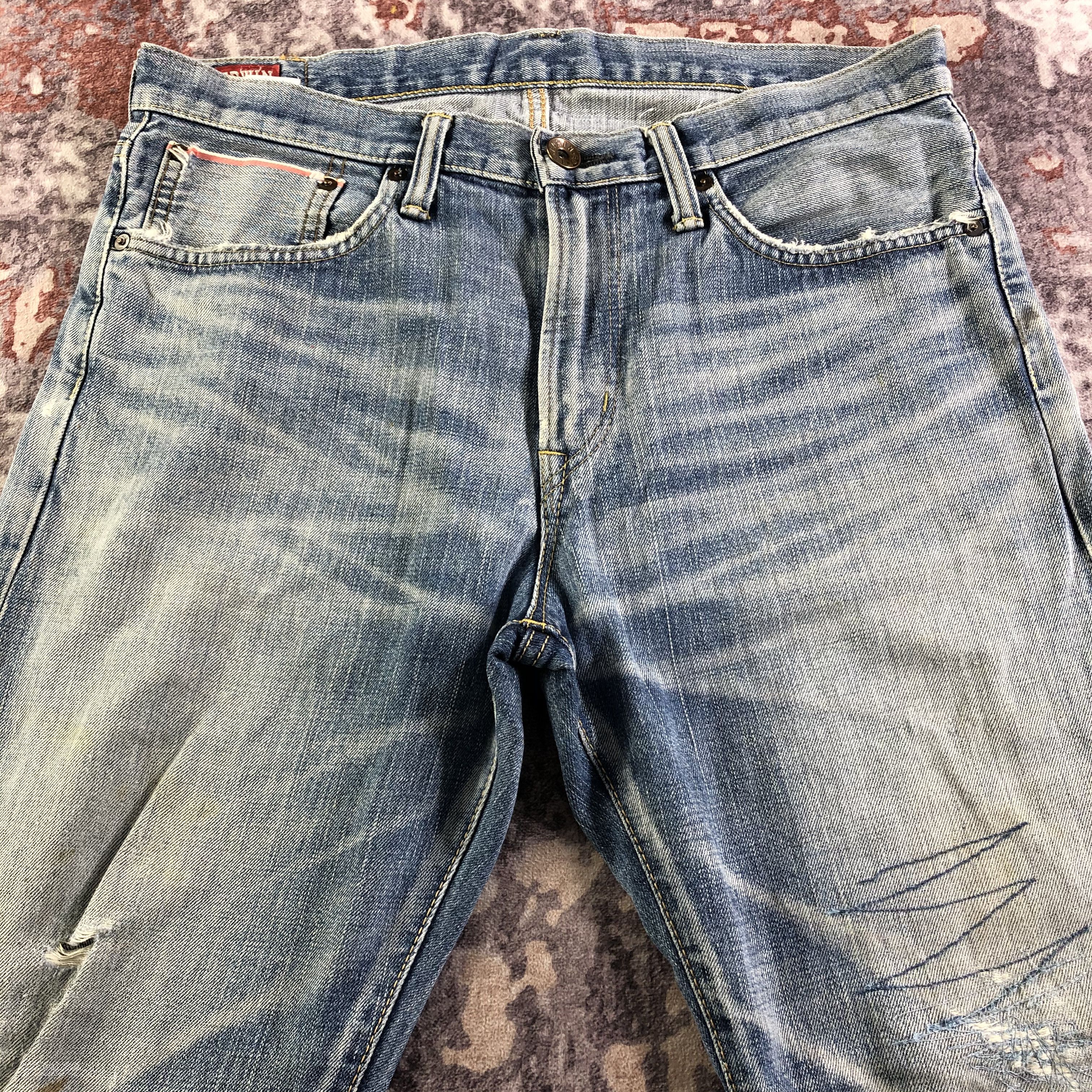 Edwin Vintage Edwin 505 Selvedge Jeans-JM3553 Size US 35 - 3 Thumbnail
