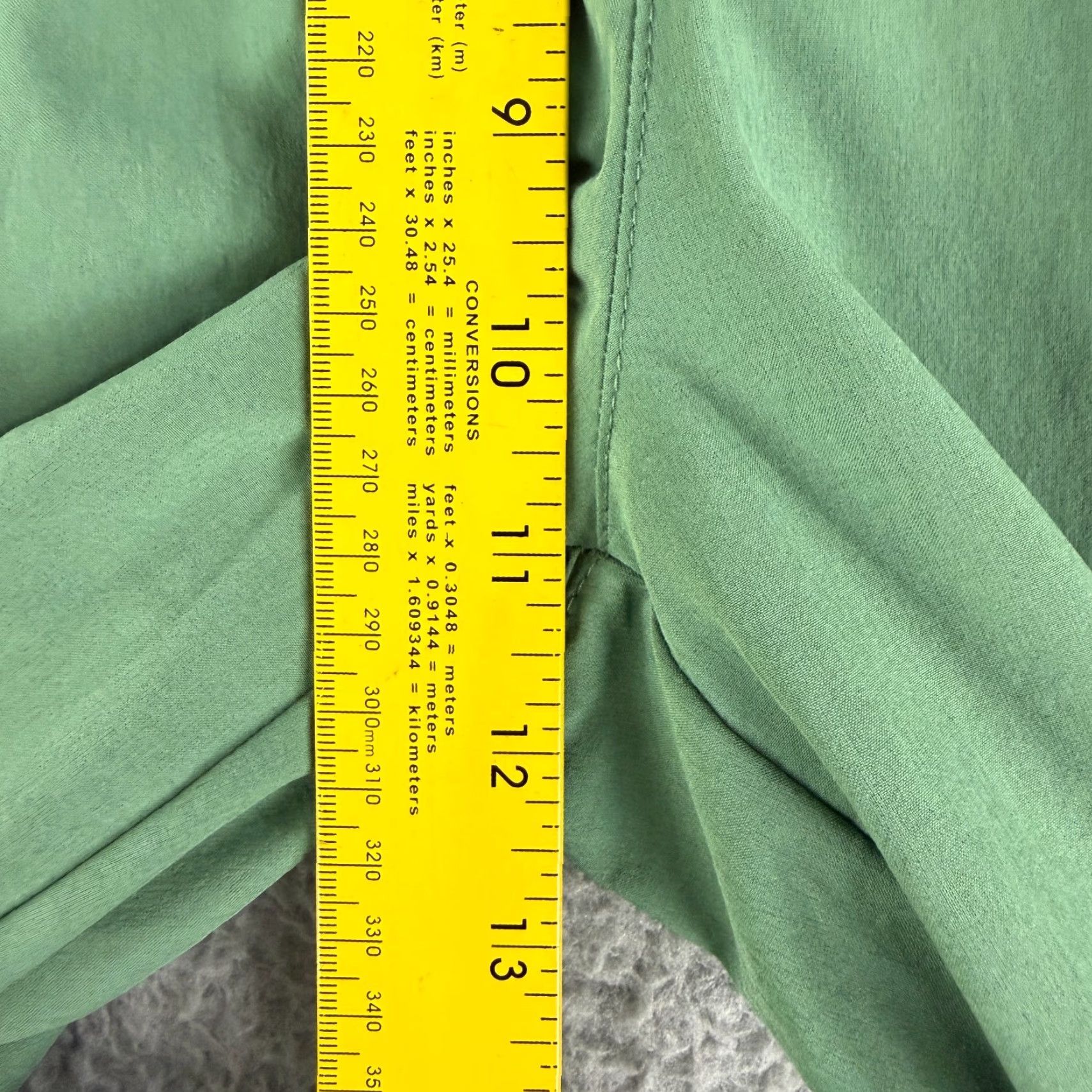 Athleta Athleta Vienna Cargo Pant Womens Size 6 Green Wide-Leg Pull On High-Rise Casual Shirt? Size 28" / US 6 / IT 42 - 6 Thumbnail