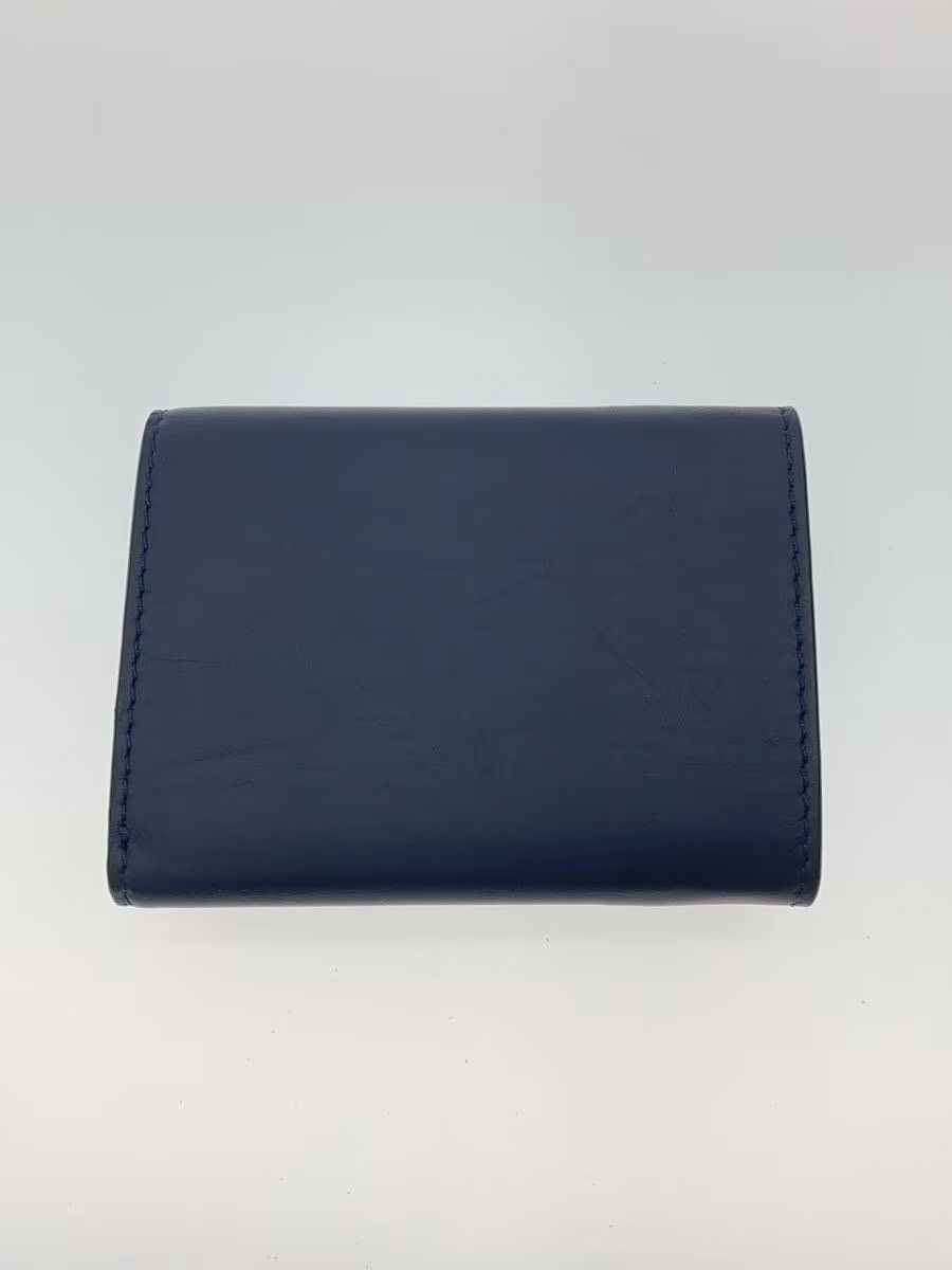 Fendi Fendi Leather Tri-Fold Wallet Navy Size ONE SIZE - 2 Thumbnail