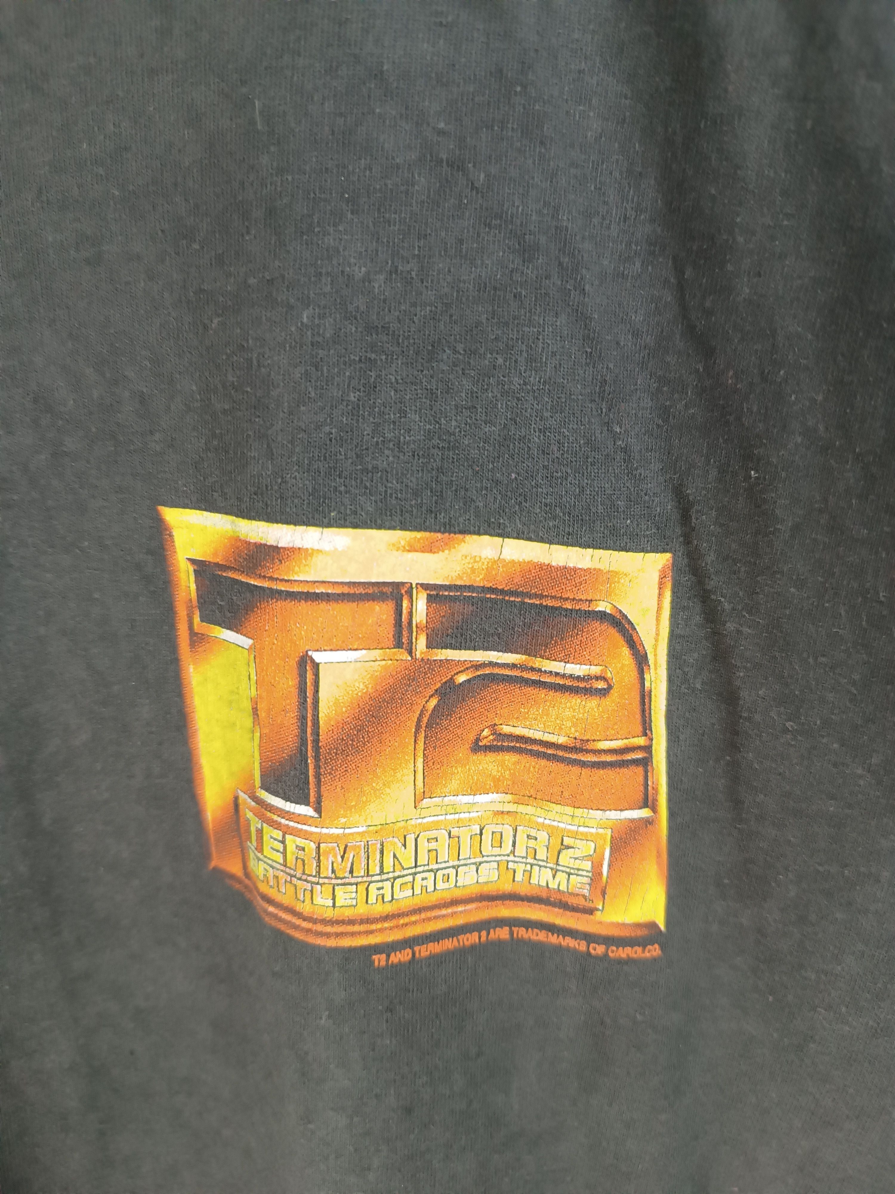 Vintage VINTAGE 90'S TERMINATOR 2 BATTLE ACROSS TIME FADED VERY RARE Size US M / EU 48-50 / 2 - 19 Thumbnail