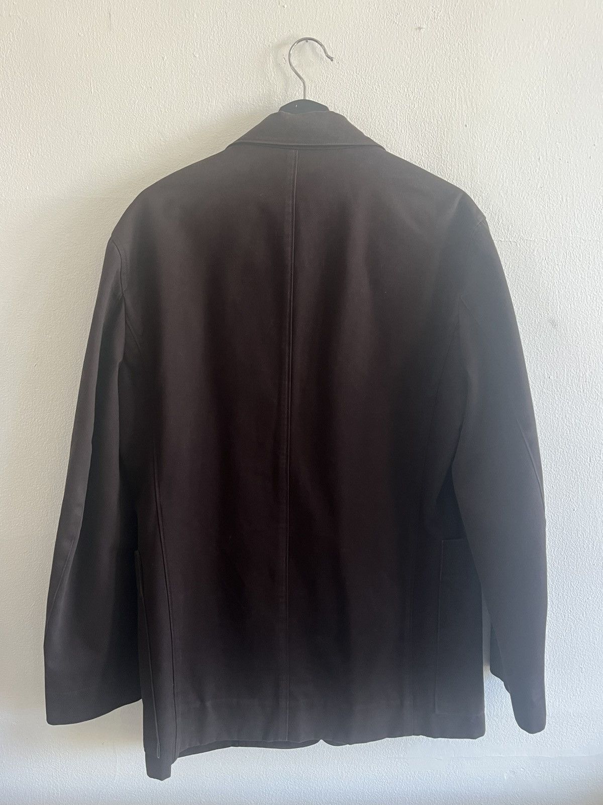 Studio Nicholson Conde jacket - peached cotton espresso Size US S / EU 44-46 / 1 - 2 Thumbnail