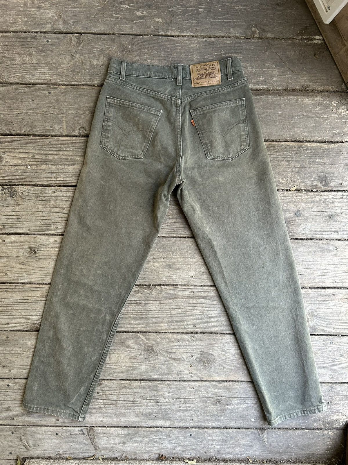 Levi's Vintage Levis 550 Orange tabs Size US 31 - 2 Thumbnail