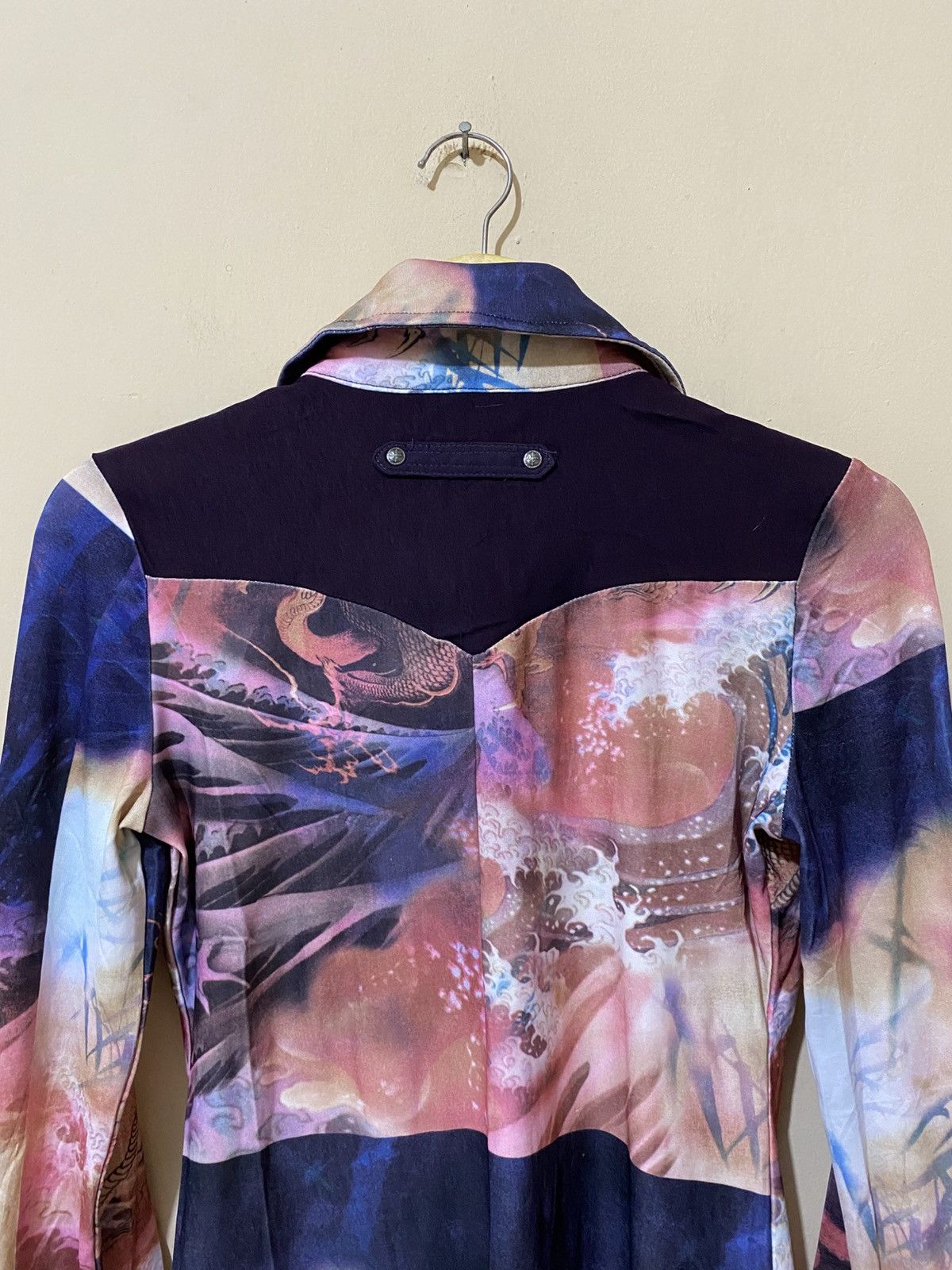 Beauty Beast Ozz On Hikzoh Vkei Japanese Gothic Over Print Shirt Size ONE SIZE - 14 Thumbnail