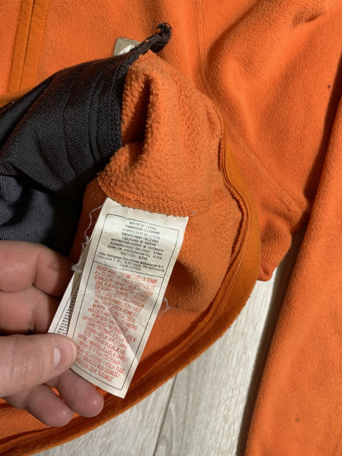 Nike × Nike ACG × Vintage 🍊Vintage Nike acg zip fleece jacket sweatshirt y2k uk drill Size M / US 6-8 / IT 42-44 - 7 Thumbnail