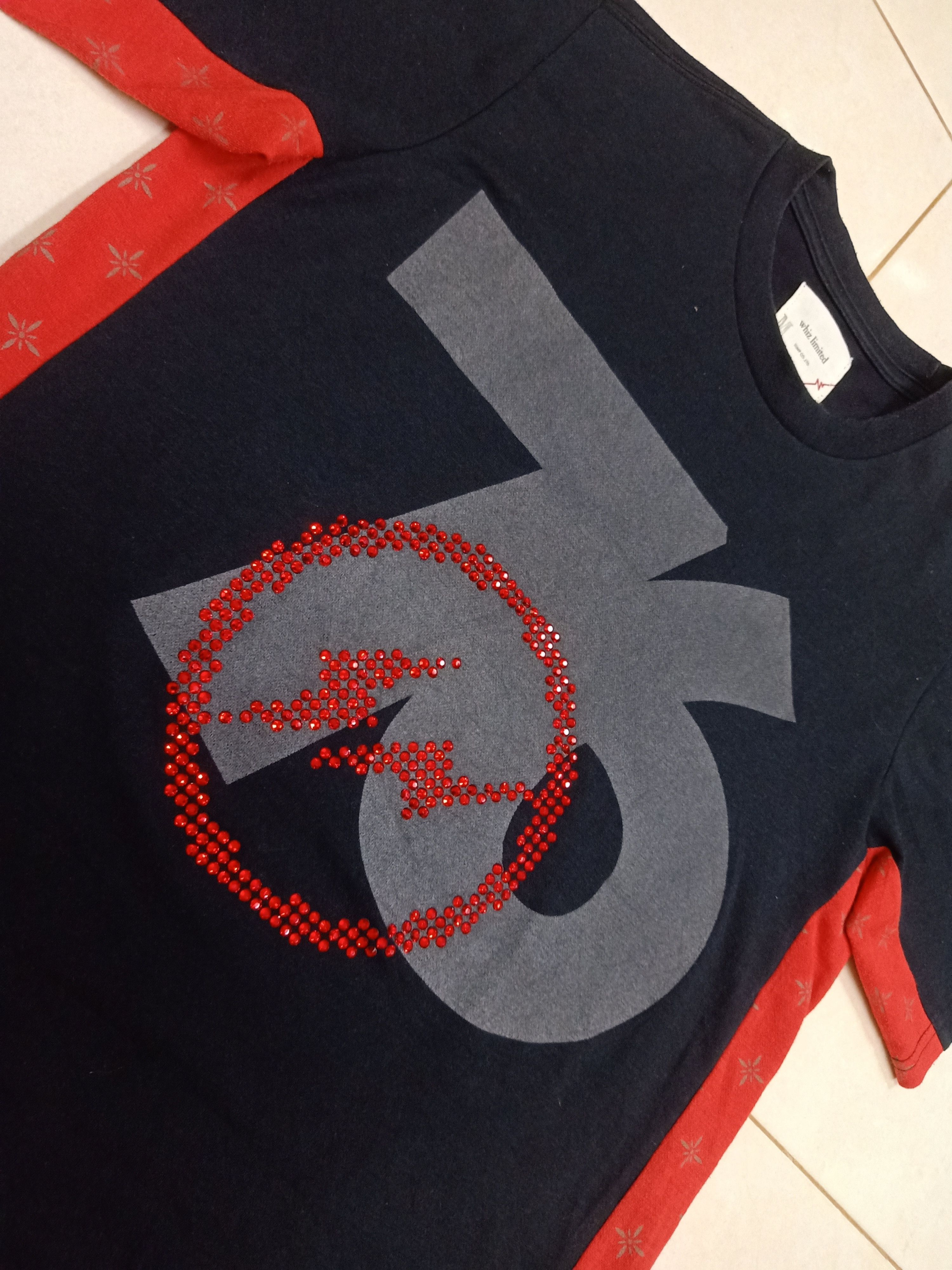 Fragment Design FRAGMENT DESIGN X WHIZ LIMITED Red Crystal 76 Big Logo M Tee Size US M / EU 48-50 / 2 - 5 Thumbnail