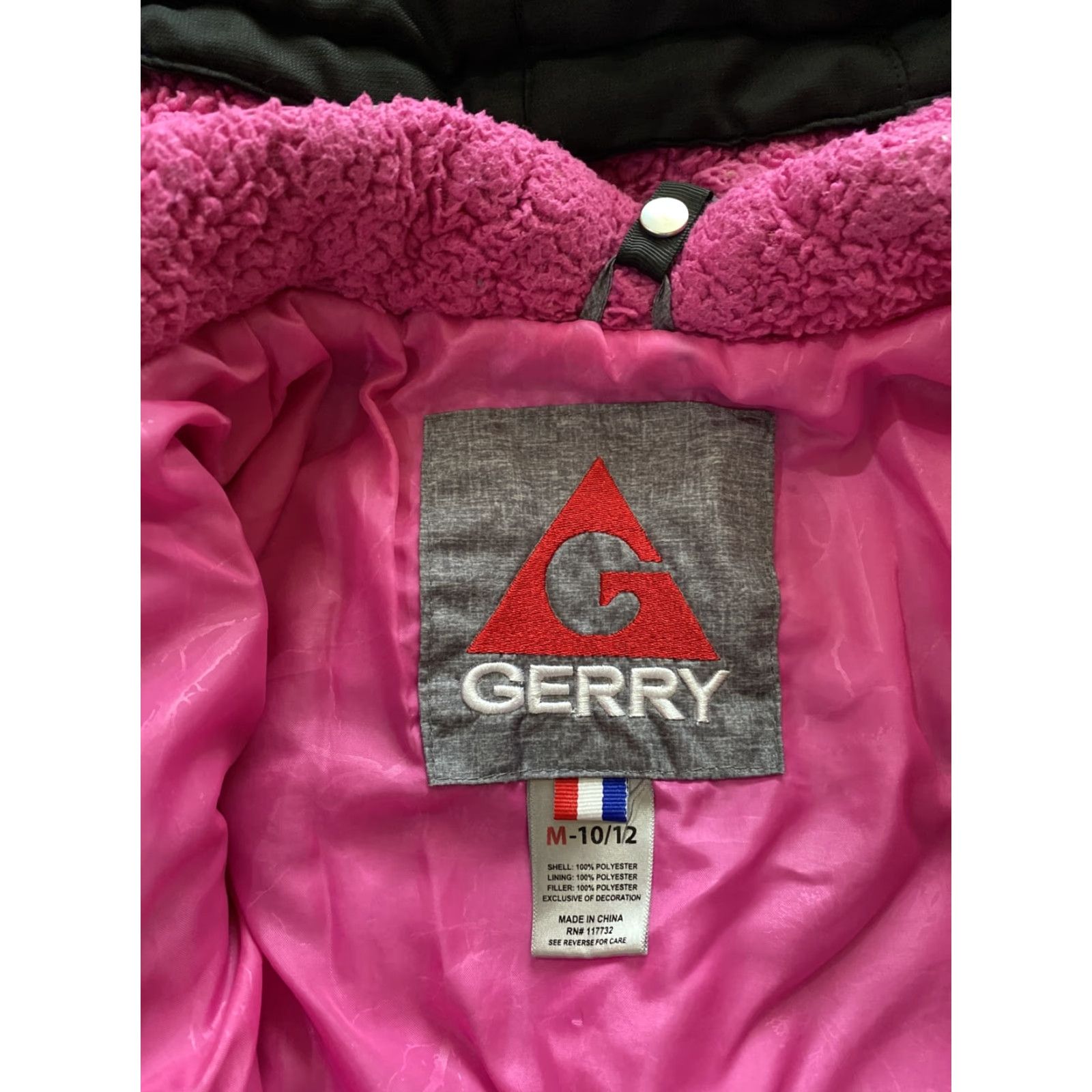 Pinko Gerry Jacket Women’s M Pink Gray Hooded Long Sleeve Puffer Jacket Size M / US 6-8 / IT 42-44 - 3 Thumbnail