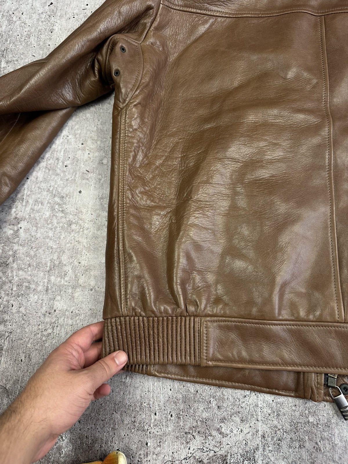 Porsche Design 000/600 Porsche Design Limited Edition Leather Jacket Size US XL / EU 56 / 4 - 12 Thumbnail