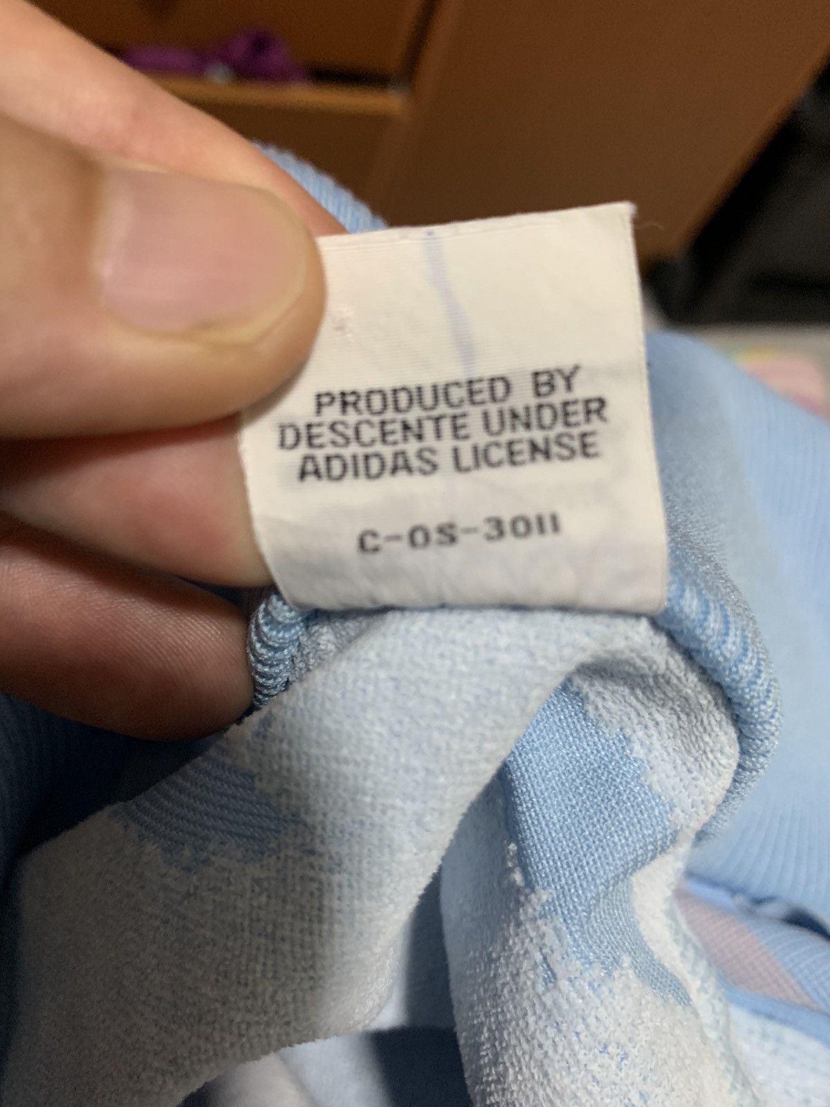 Adidas Vintage Blue Adidas Track Jacket Distressed Size US L / EU 52-54 / 3 - 10 Thumbnail