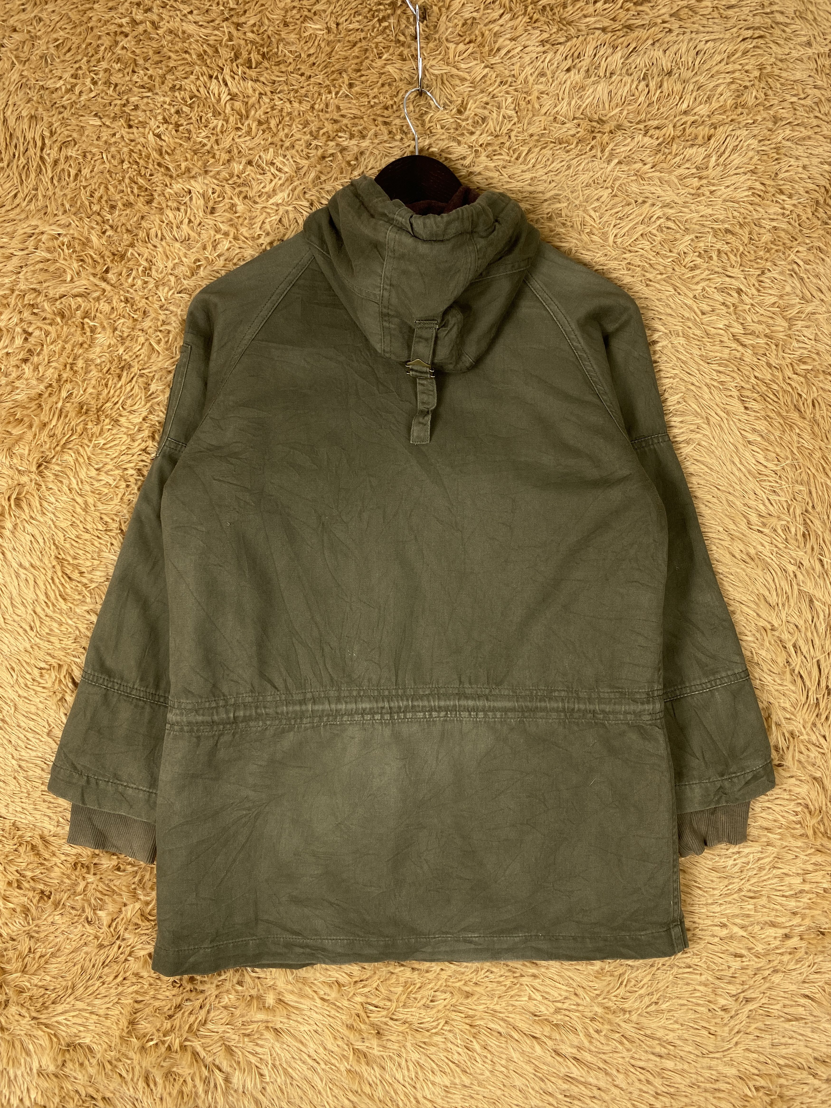 LOWRYS FARM Vintage Lowrys Farm Hoodie Quilted Lining Long Jacket J2070 Size US S / EU 44-46 / 1 - 6 Thumbnail