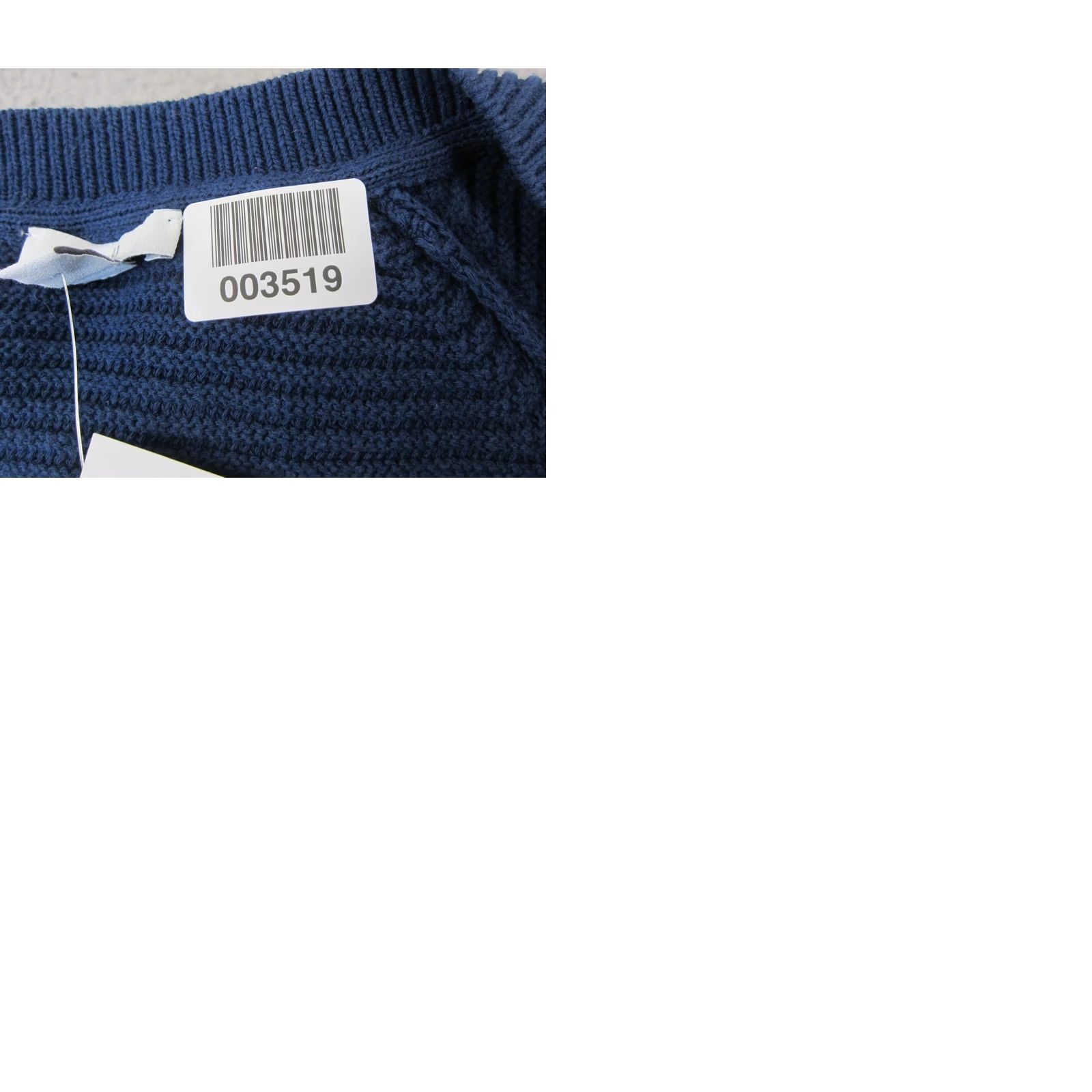 J. Jill J.Jill Sweater XL Blue V-Neck Dolman-Sleeve Pullover Cotton Womens Knit Pullover Casual Blue XL Womens Pullover Sweater Size XL / US 12-14 / IT 48-50 - 9 Thumbnail