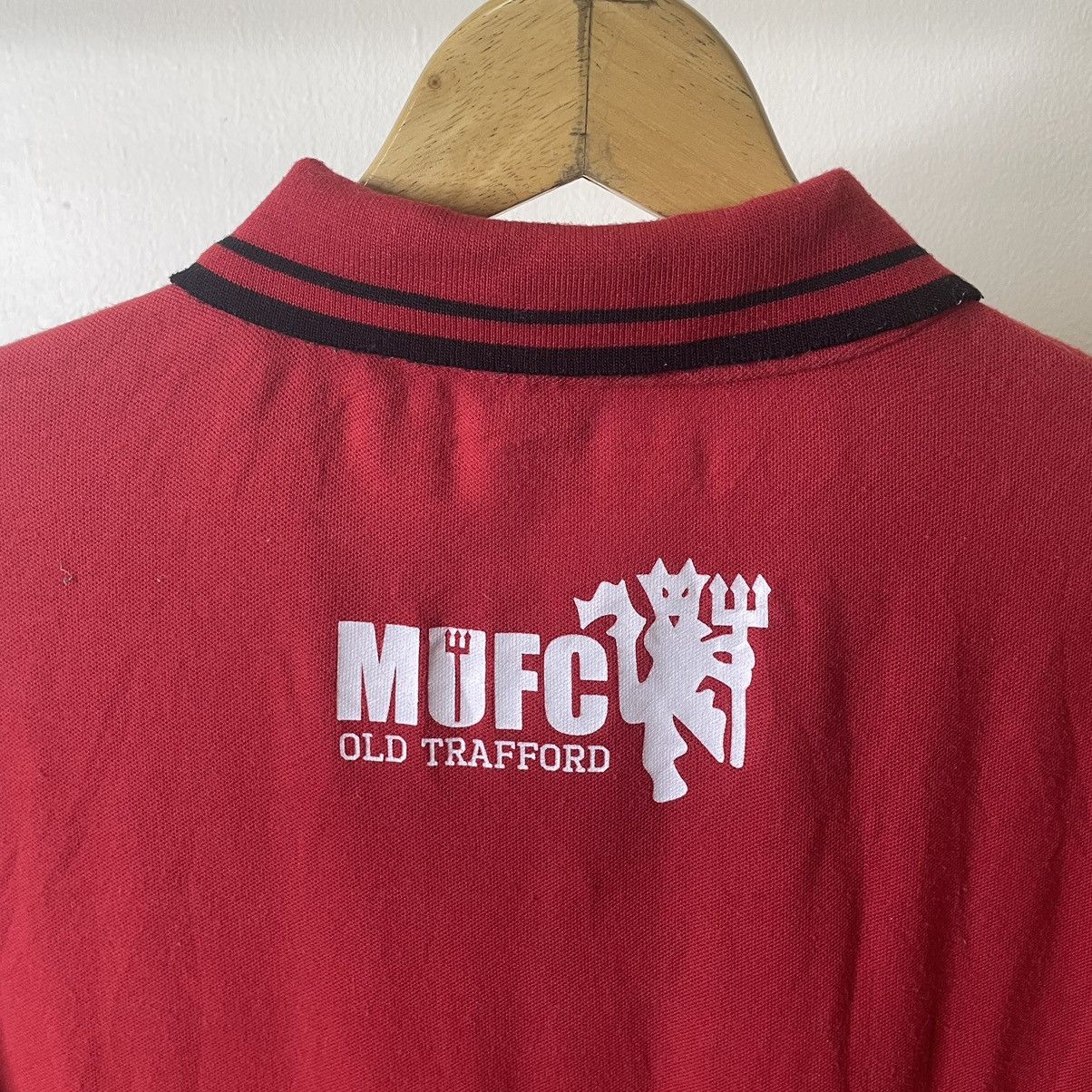 Vintage Manchester United Official Merchandise Polo T Shirt Size US M / EU 48-50 / 2 - 7 Thumbnail