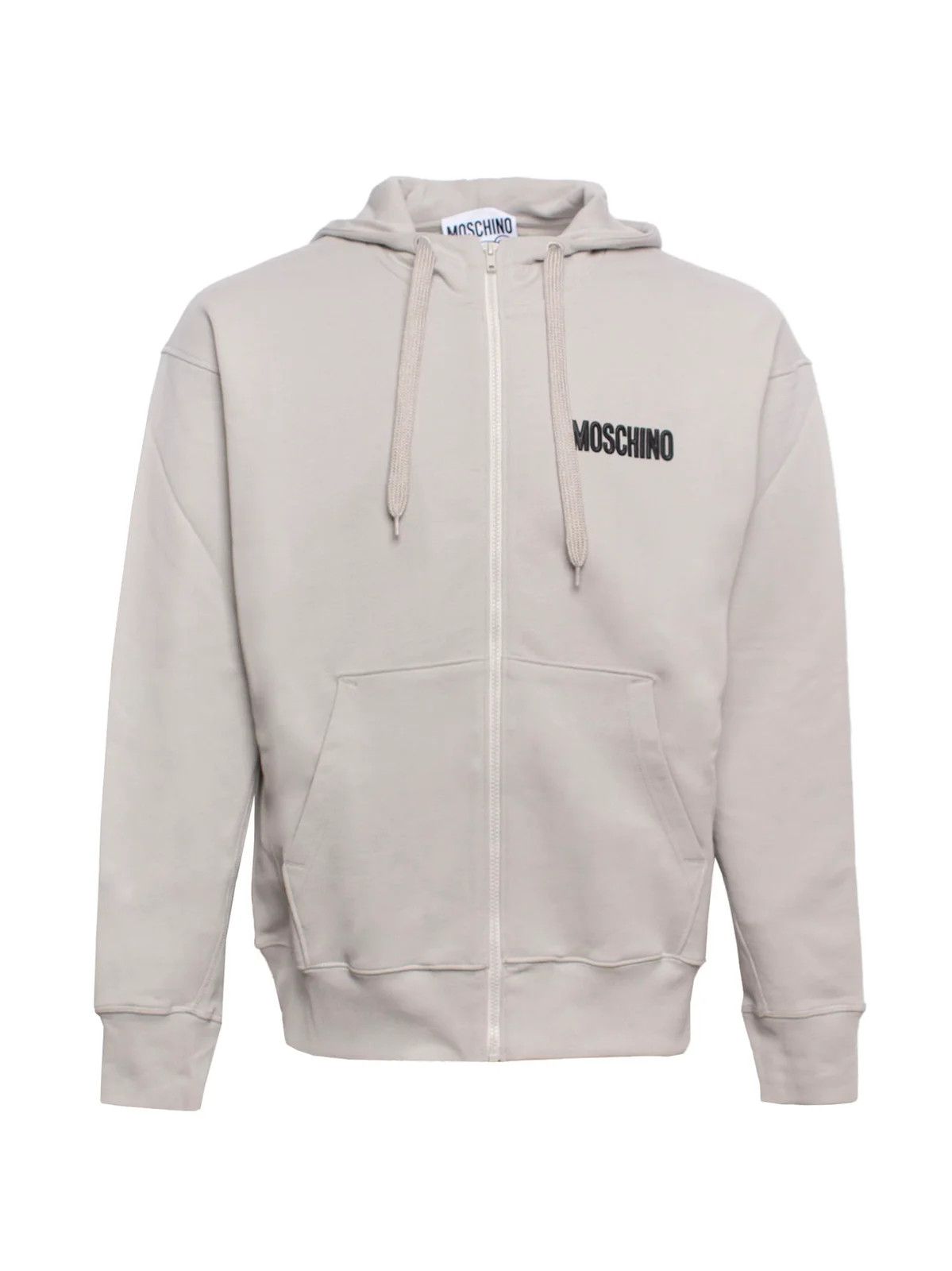Moschino o1y0225 Logo Hoodie in Light Grey Size US L / EU 52-54 / 3 - 1 Thumbnail