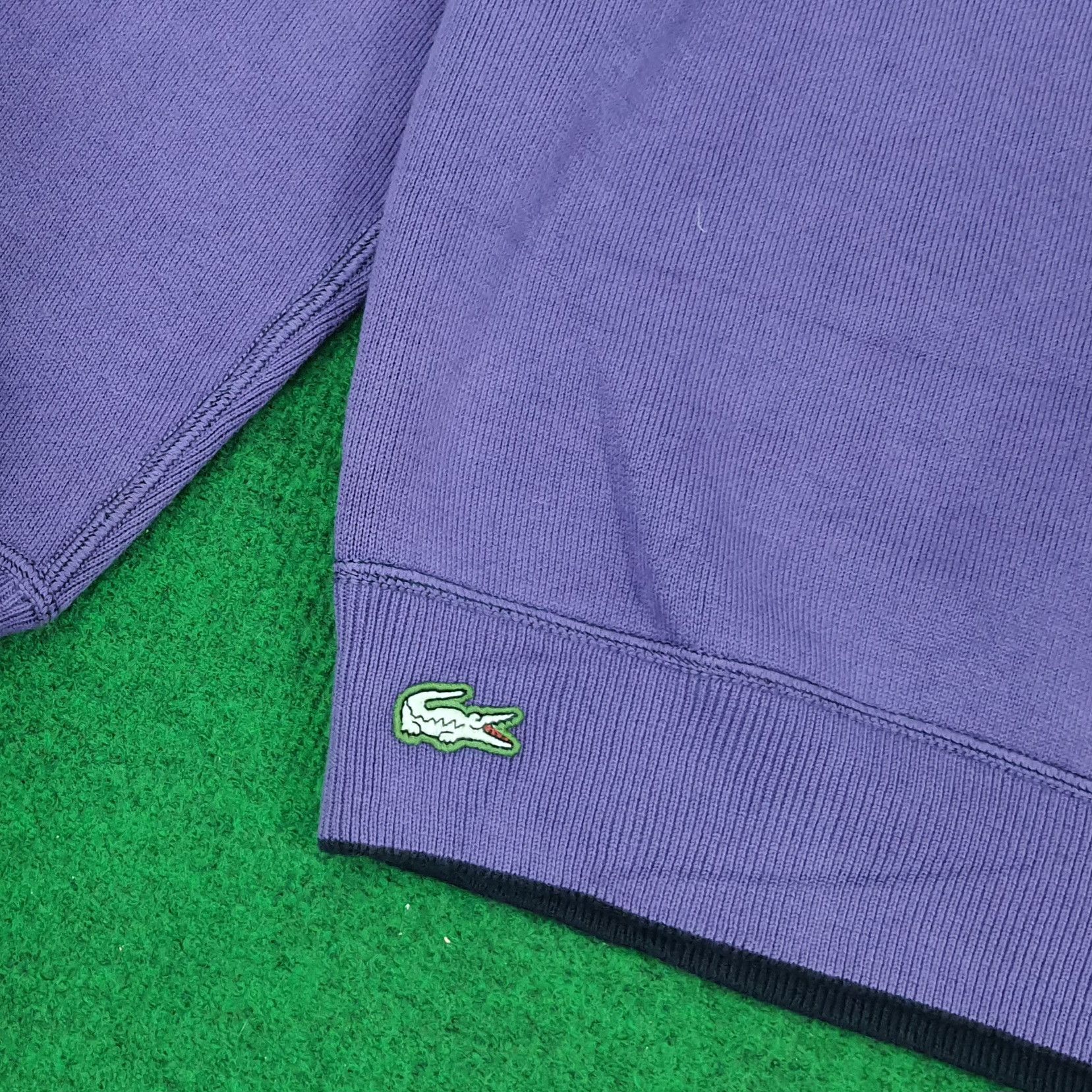 Lacoste × Vintage Vintage Lacoste Reversible Sweatshirts C229N13 Size US M / EU 48-50 / 2 - 6 Thumbnail