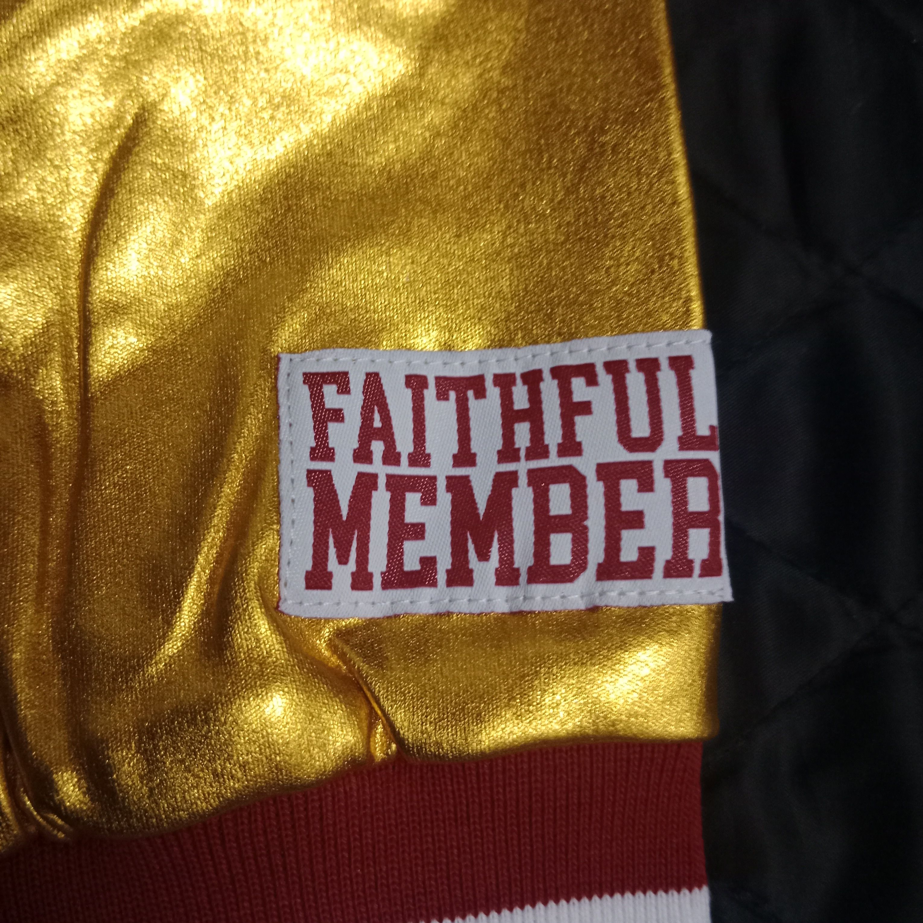 NFL The Wild Collective San Francisco 49ers Bomber Jacket Size US L / EU 52-54 / 3 - 6 Thumbnail