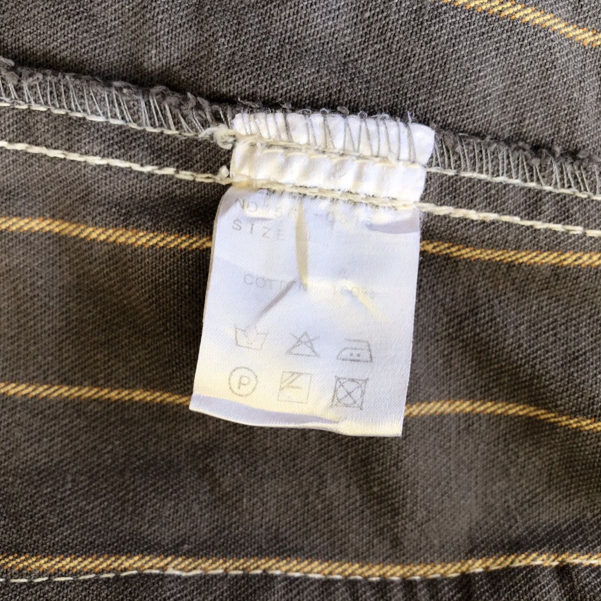 Japanese Brand 291295 HOMME Stripe Cotton Jacket Size US S / EU 44-46 / 1 - 13 Thumbnail