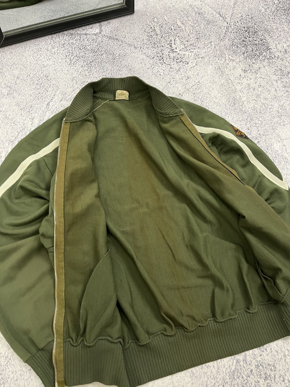 Puritan × Vintage Vintage 60’s 70’s Puritan Ban Lon Bomber Jacket Ri Ri Size US S / EU 44-46 / 1 - 17 Thumbnail