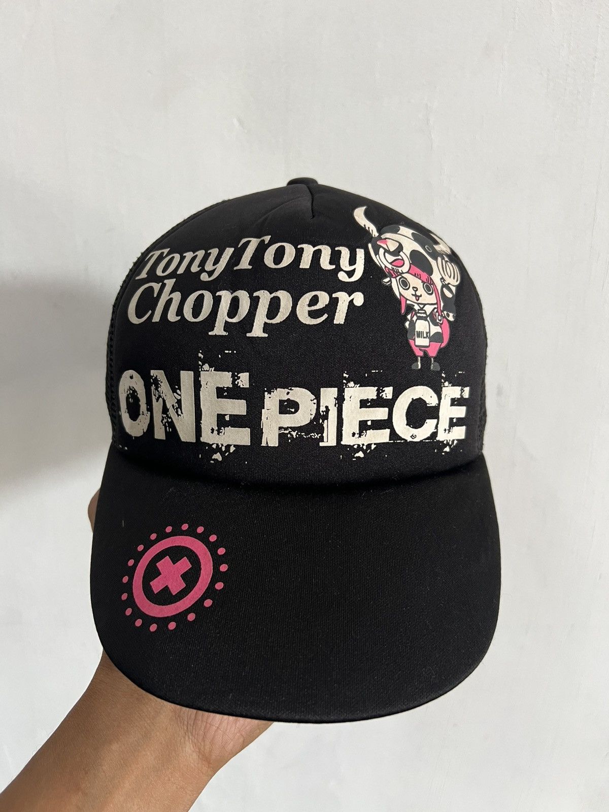 One Piece Tony Chooper One Piece Trucker Hat Size ONE SIZE - 5 Thumbnail