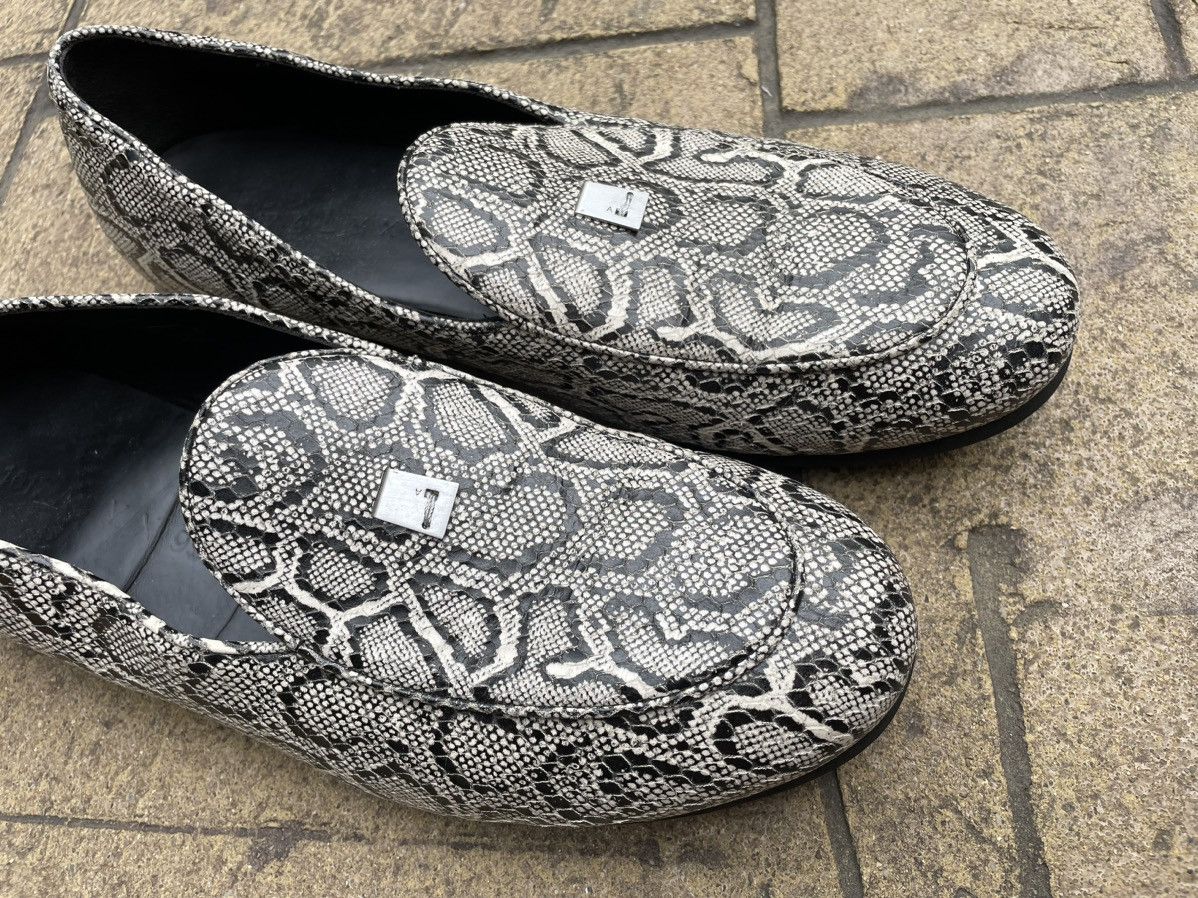 1017 ALYX 9SM × Alyx 1017 Alyx 9SM Python Snakeskin Buckle Loafers 