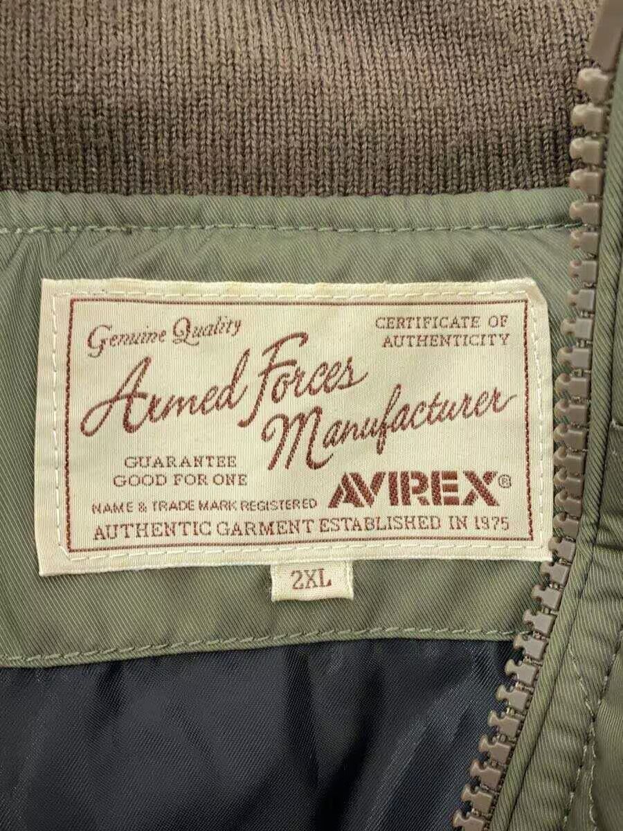 Avirex Avirex Polyester Flight Jacket Khaki Size US XXL / EU 58 / 5 - 3 Thumbnail
