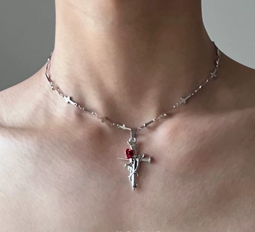 Japanese Brand × Jewelry Retro punk necklace Size ONE SIZE - 2 Thumbnail