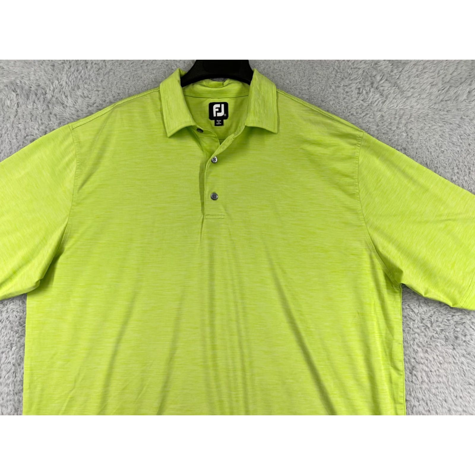 Footjoy FootJoy Polo Shirt Mens 2XL Green Polyester Blend Golf Shirt Size US XXL / EU 58 / 5 - 4 Thumbnail