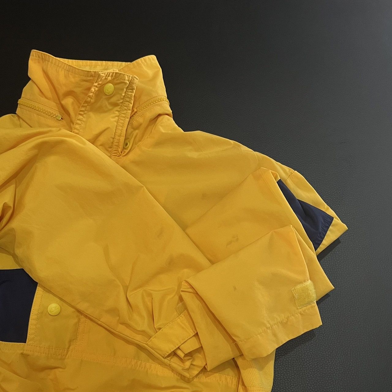 Nike vintage nike quarter windbreaker jacket yellow Size US S / EU 44-46 / 1 - 6 Thumbnail